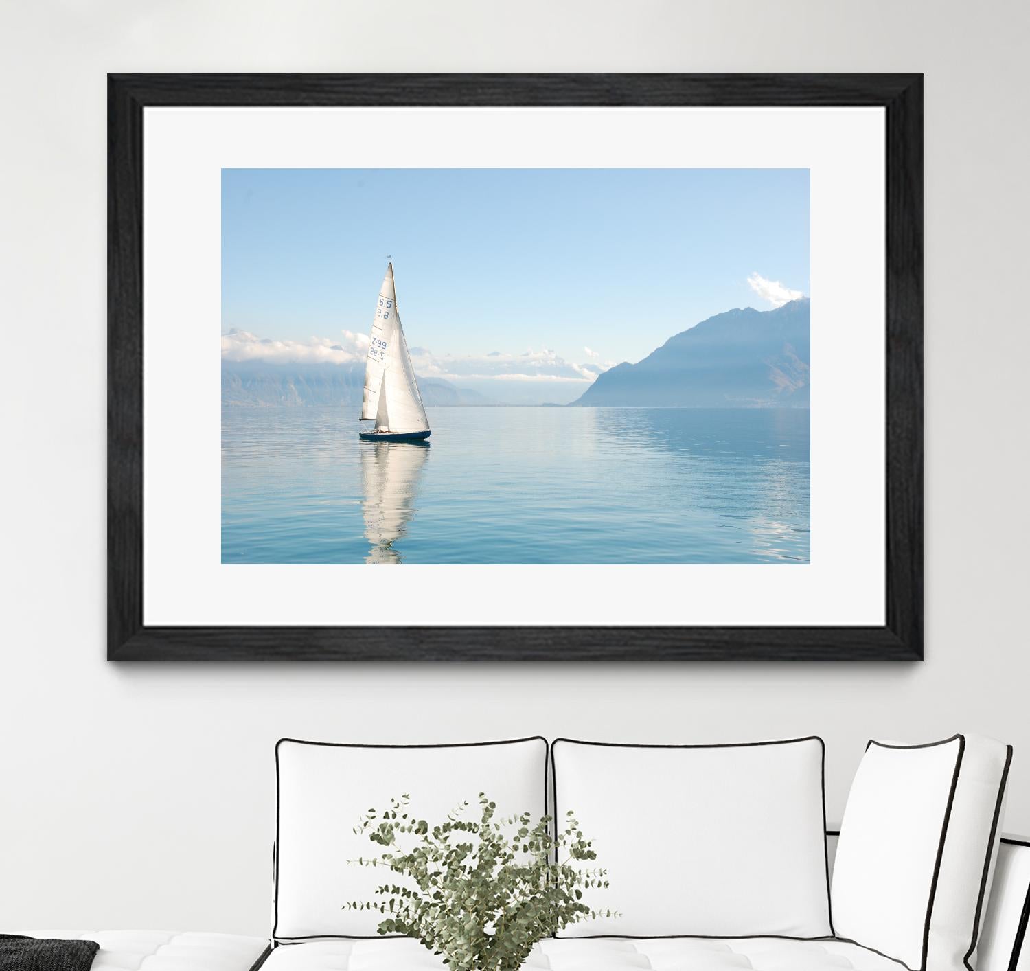 Sailing Ship by Pexels on GIANT ART - white nautical