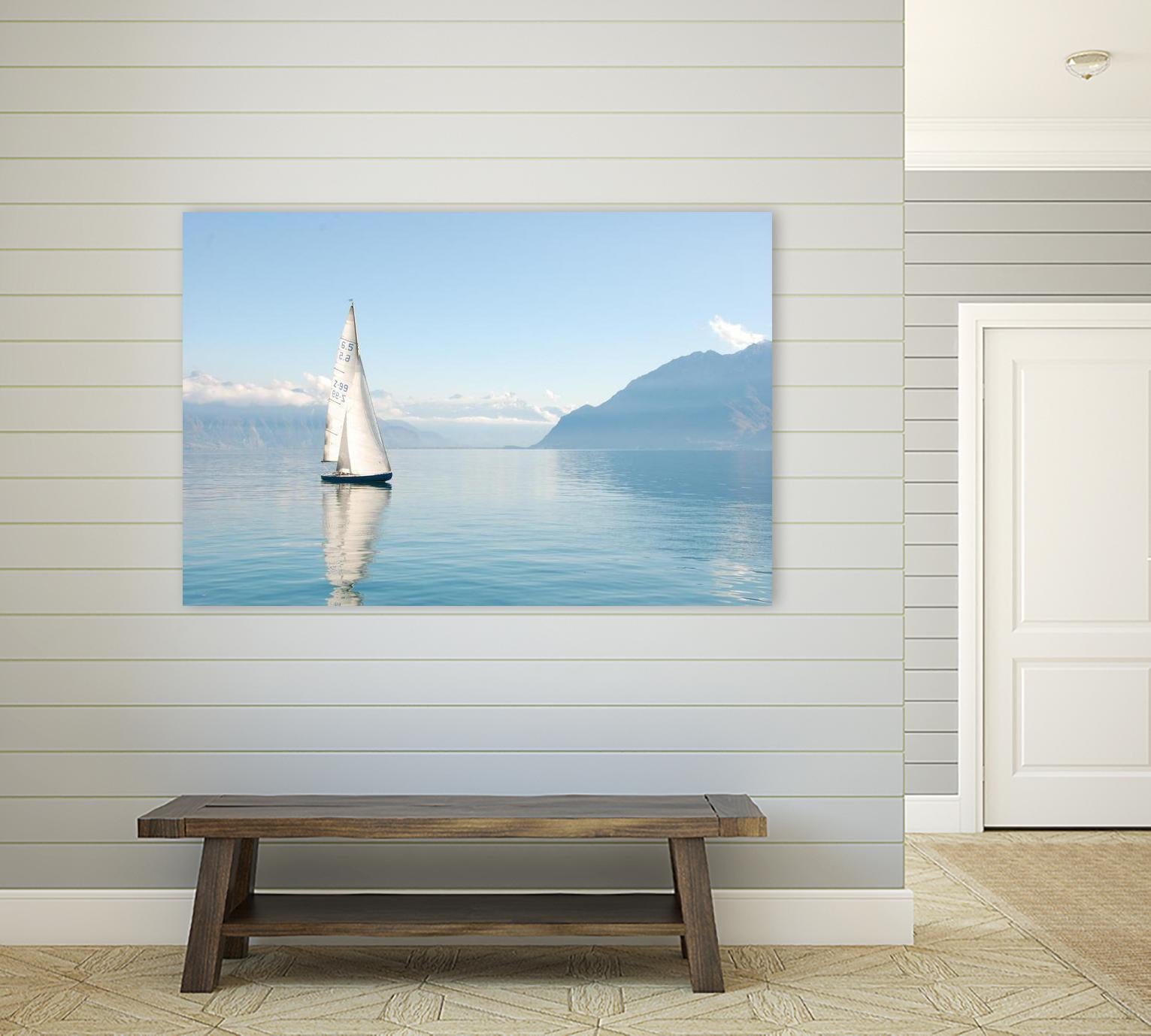 Sailing Ship by Pexels on GIANT ART - white nautical