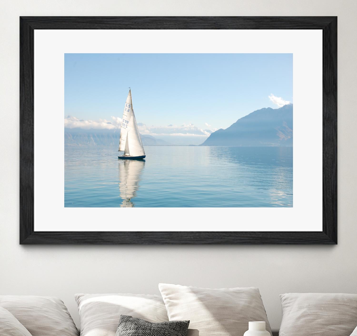 Sailing Ship by Pexels on GIANT ART - white nautical