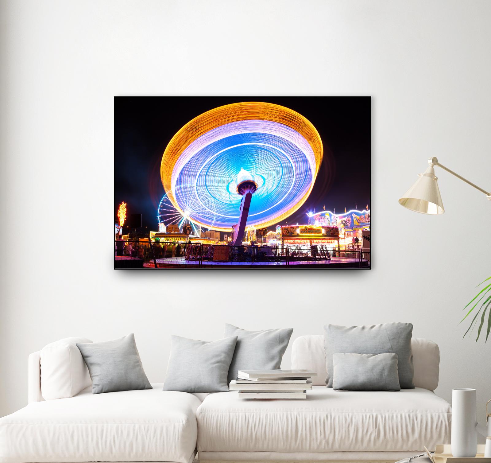 Spin it by Pexels on GIANT ART - blue leisure