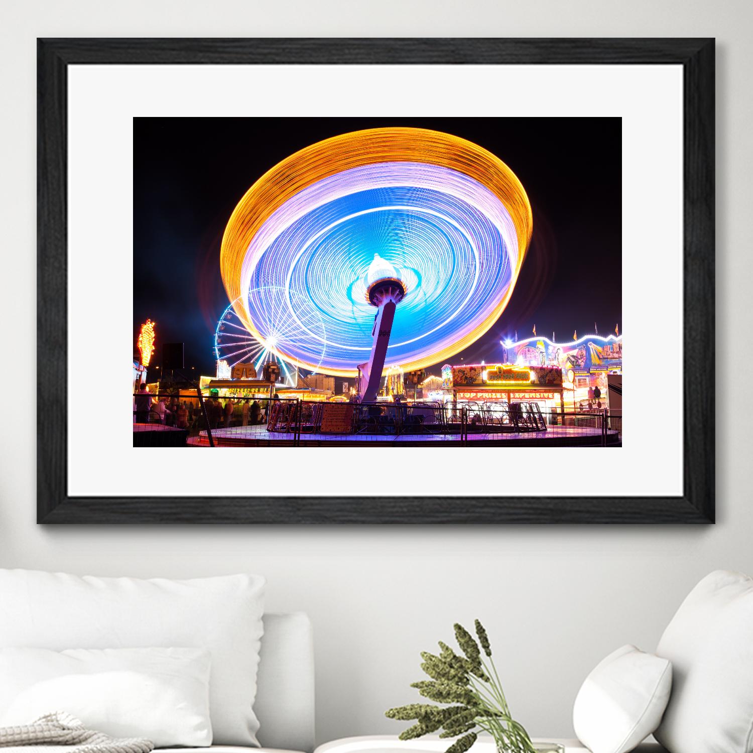 Spin it by Pexels on GIANT ART - blue leisure