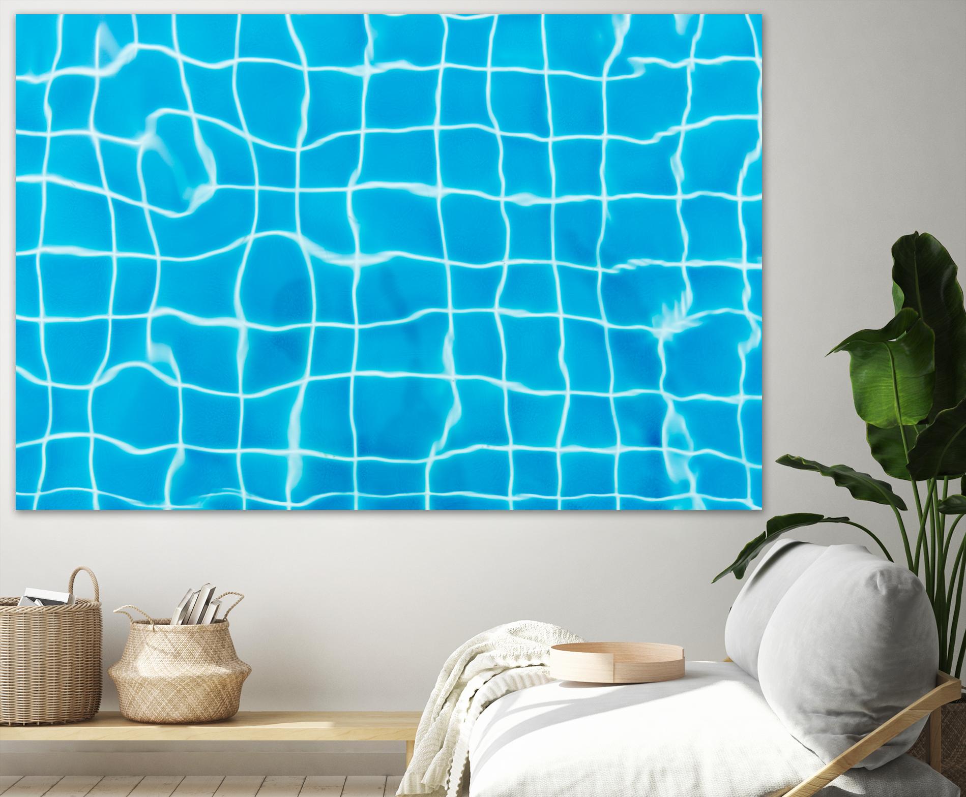 Pool lines by Pexels on GIANT ART - white leisure