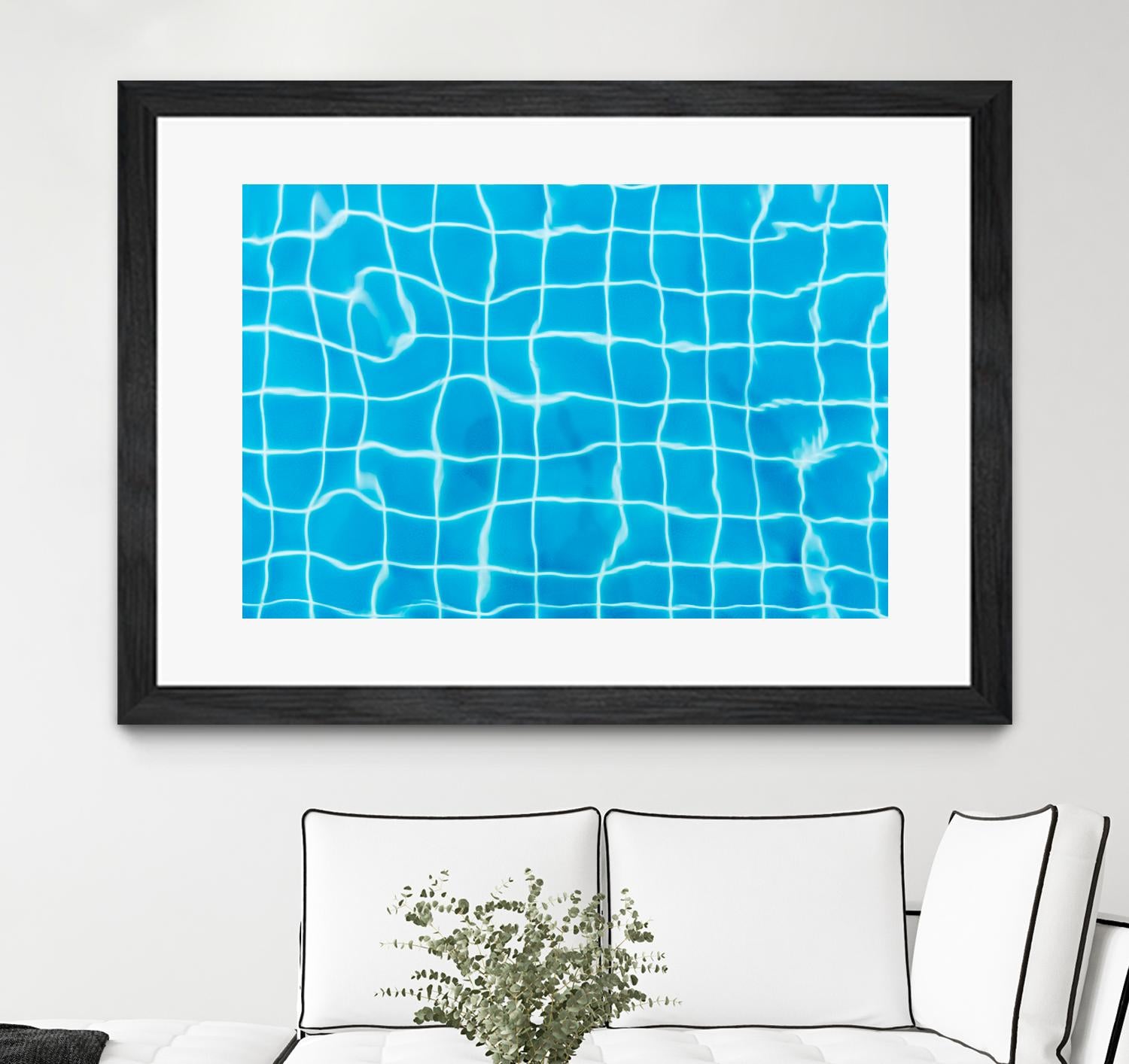 Pool lines by Pexels on GIANT ART - white leisure pool