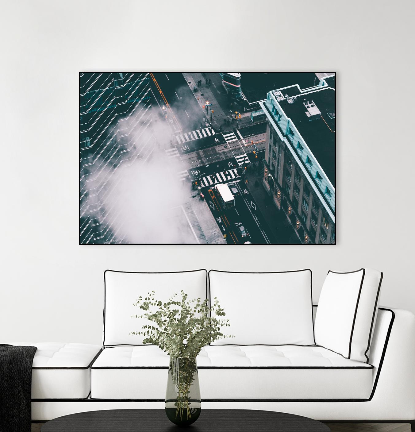 The street by Pexels on GIANT ART - white city scene