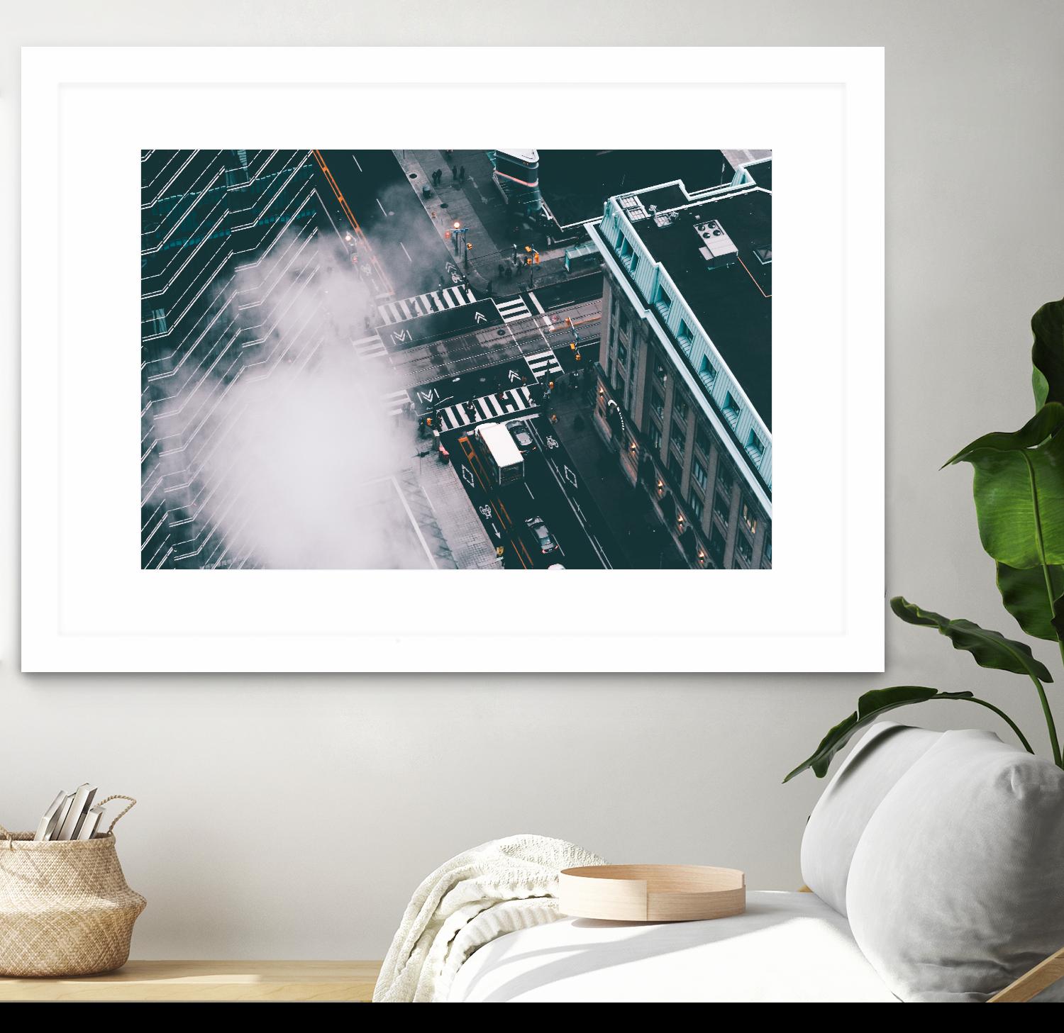 The street by Pexels on GIANT ART - white city scene