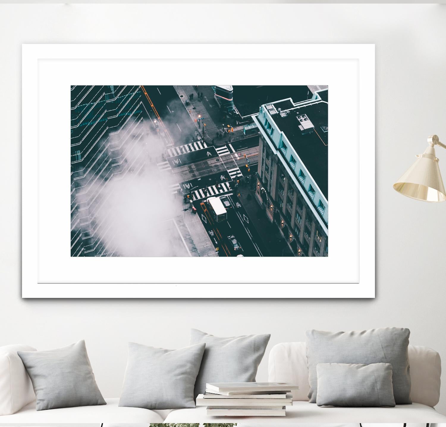 The street by Pexels on GIANT ART - white city scene