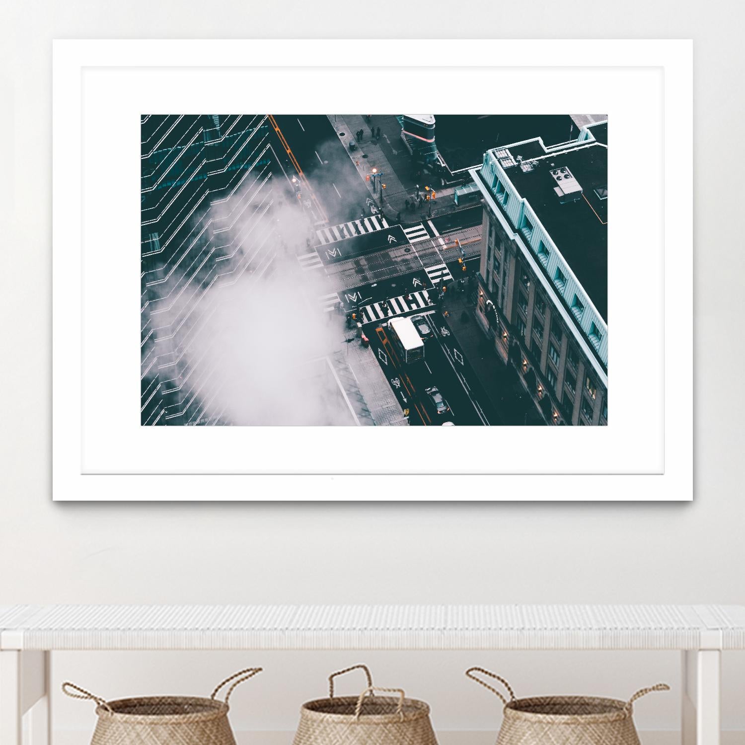 The street by Pexels on GIANT ART - white city scene