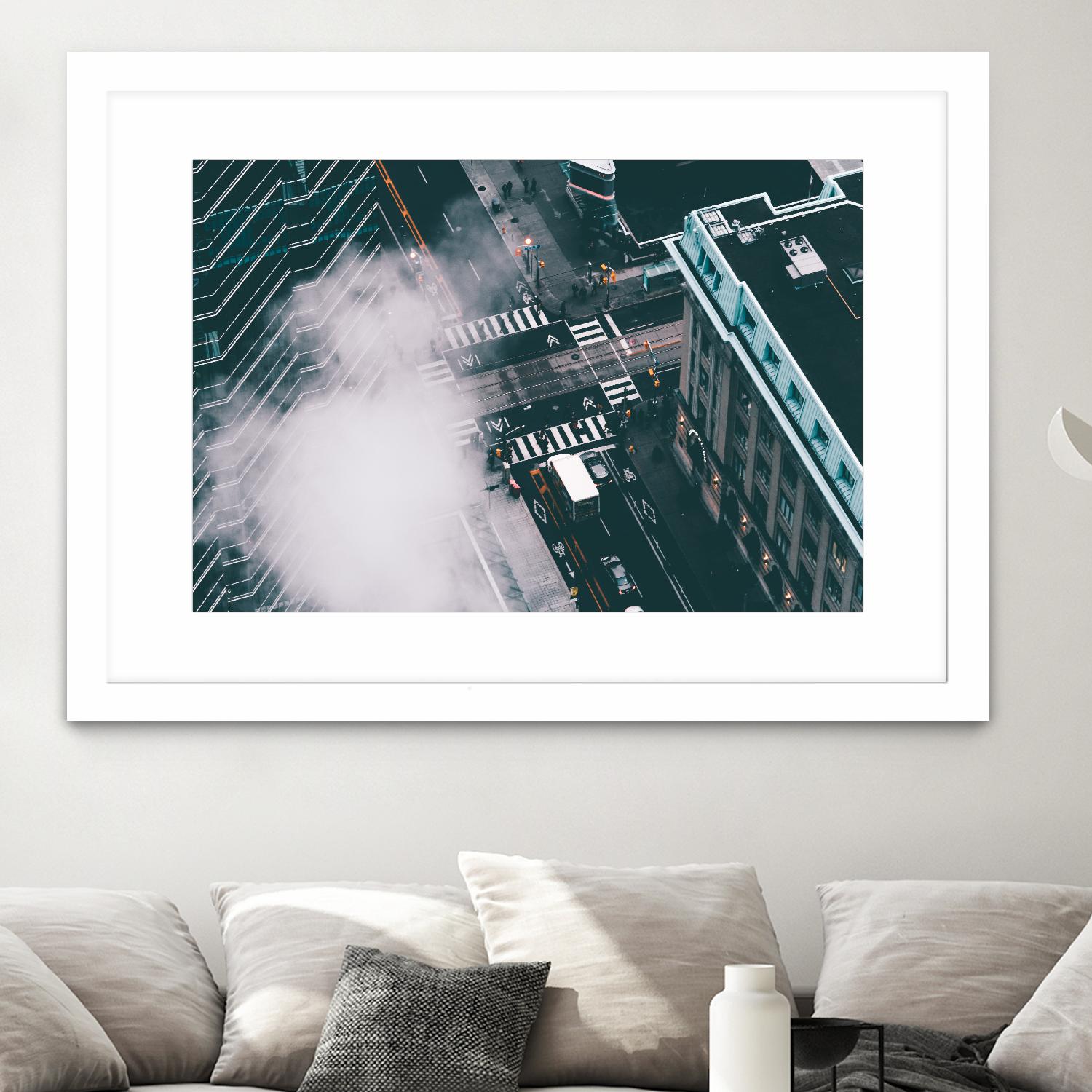 The street by Pexels on GIANT ART - white city scene