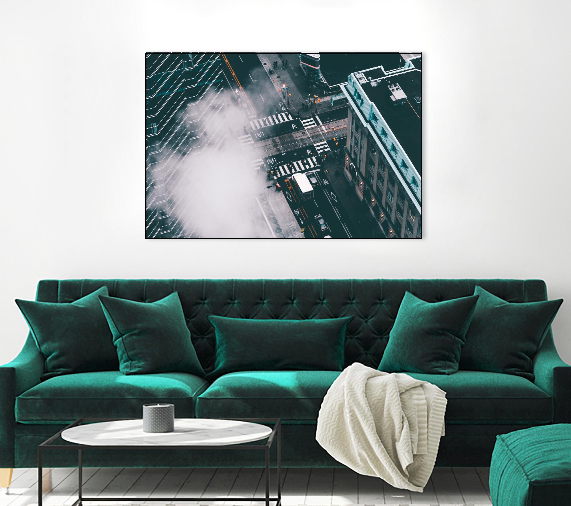 The street by Pexels on GIANT ART - white city scene