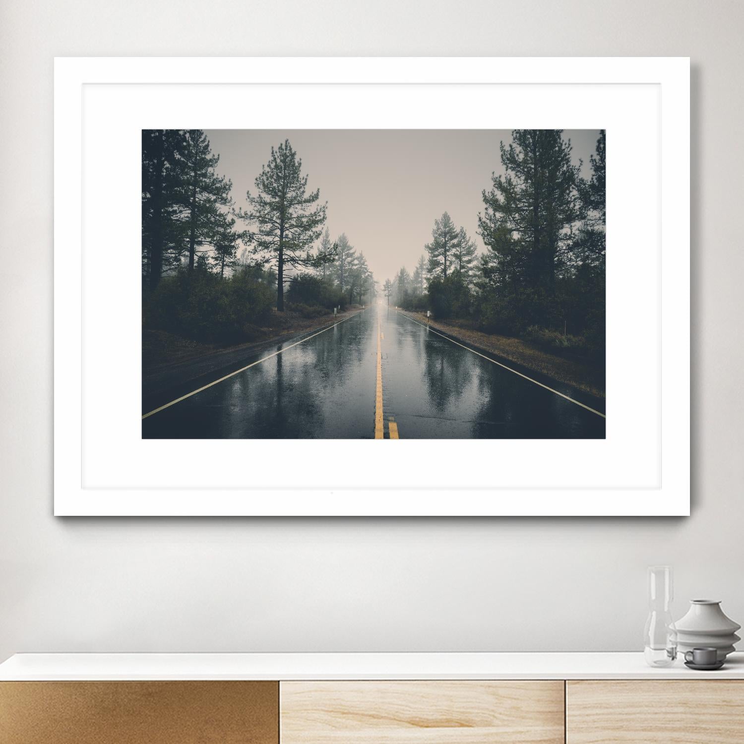 Rainy day by Pexels on GIANT ART - green landscape country