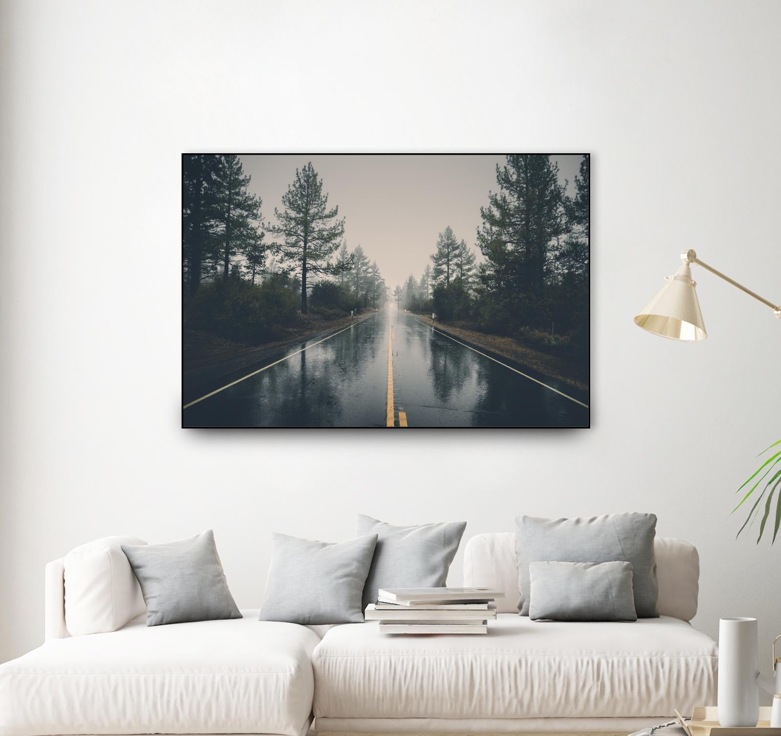 Rainy day by Pexels on GIANT ART - black landscape