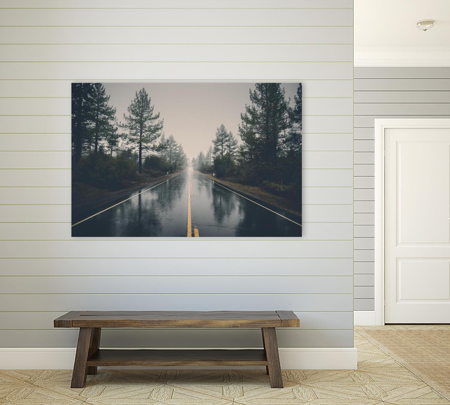 Rainy day by Pexels on GIANT ART - green landscape country