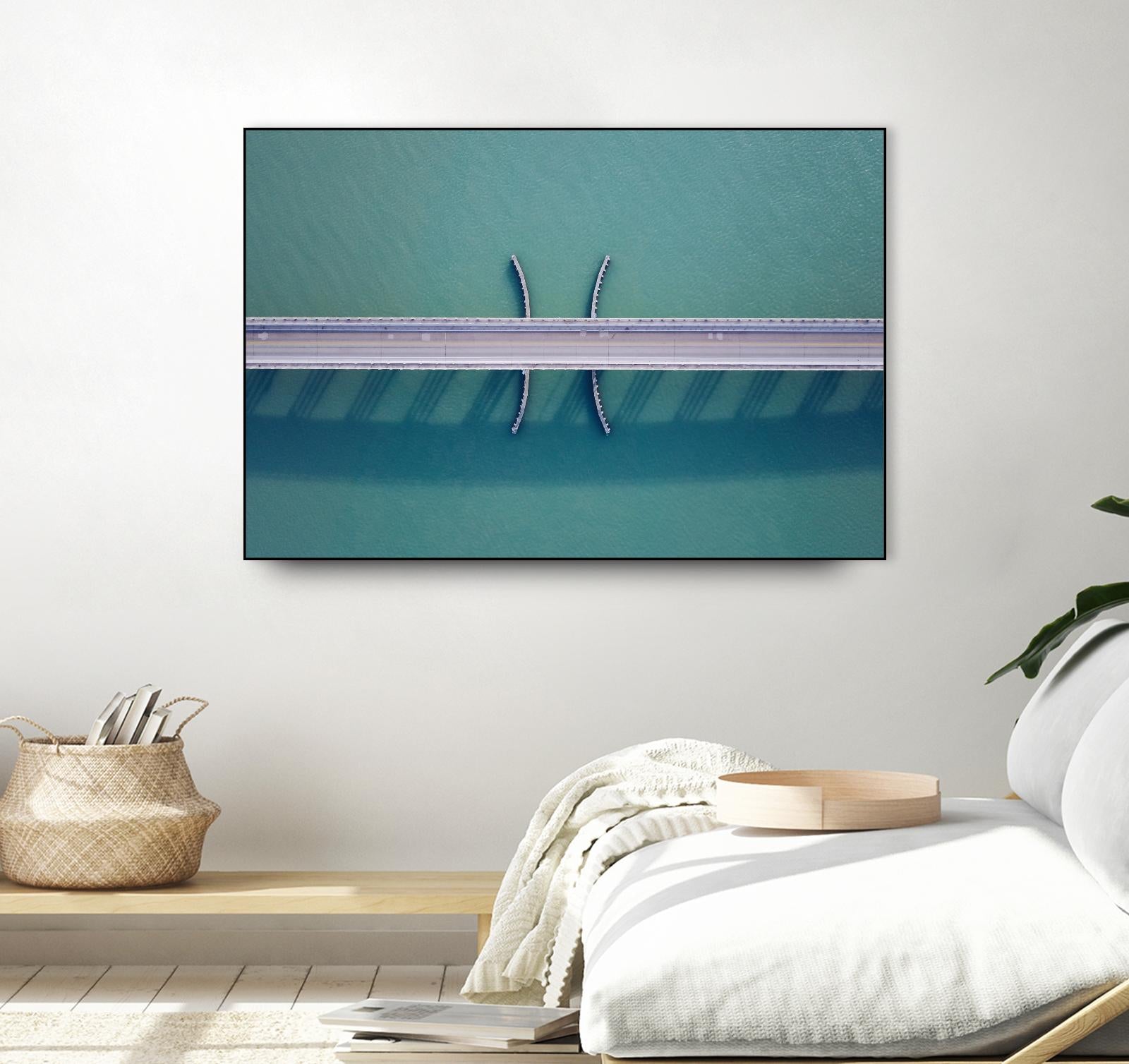 Bridge by Pexels on GIANT ART - grey architectural