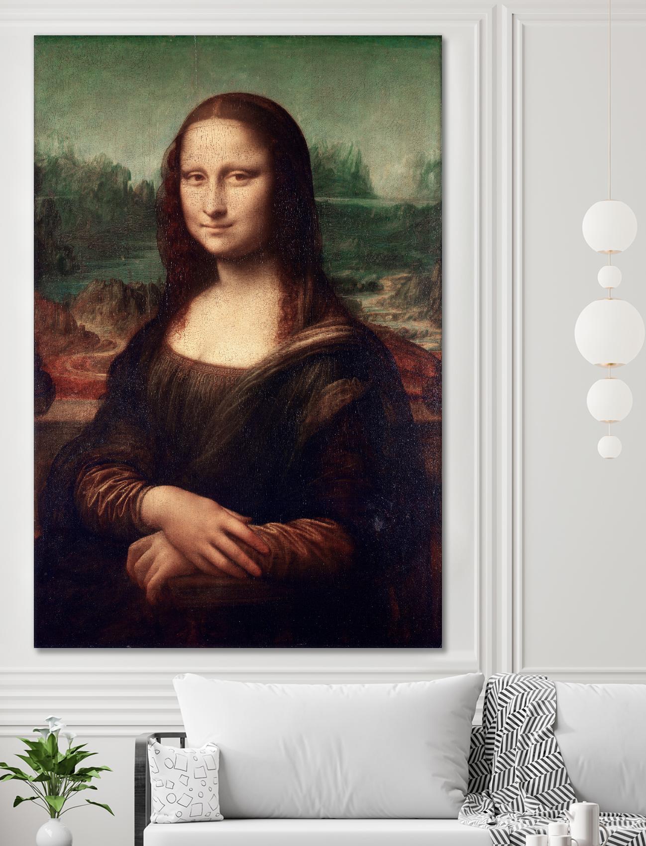 La Joconde by Pexels on GIANT ART - green men and women