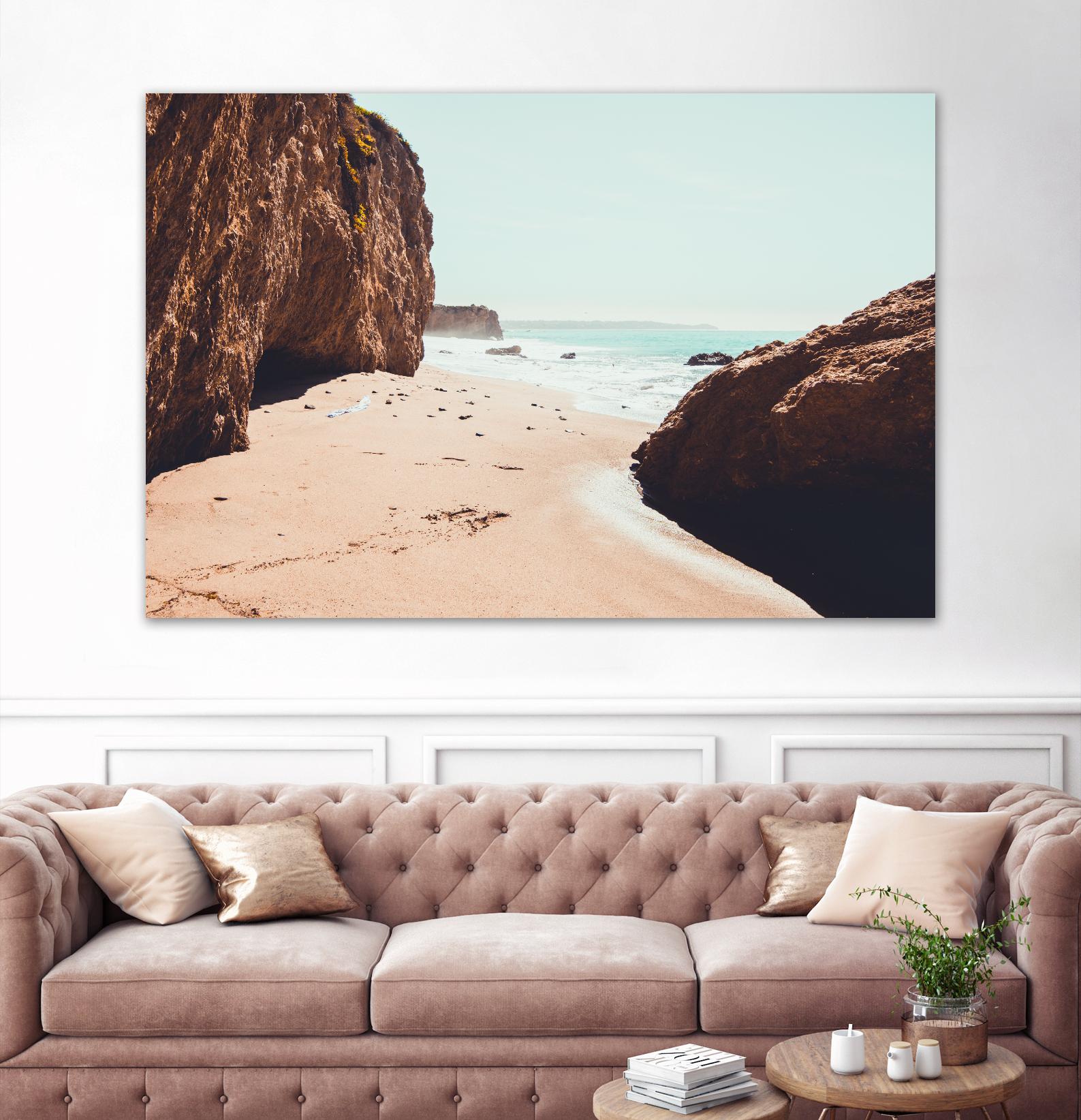 Perfect day by Pexels on GIANT ART - beige sea scene