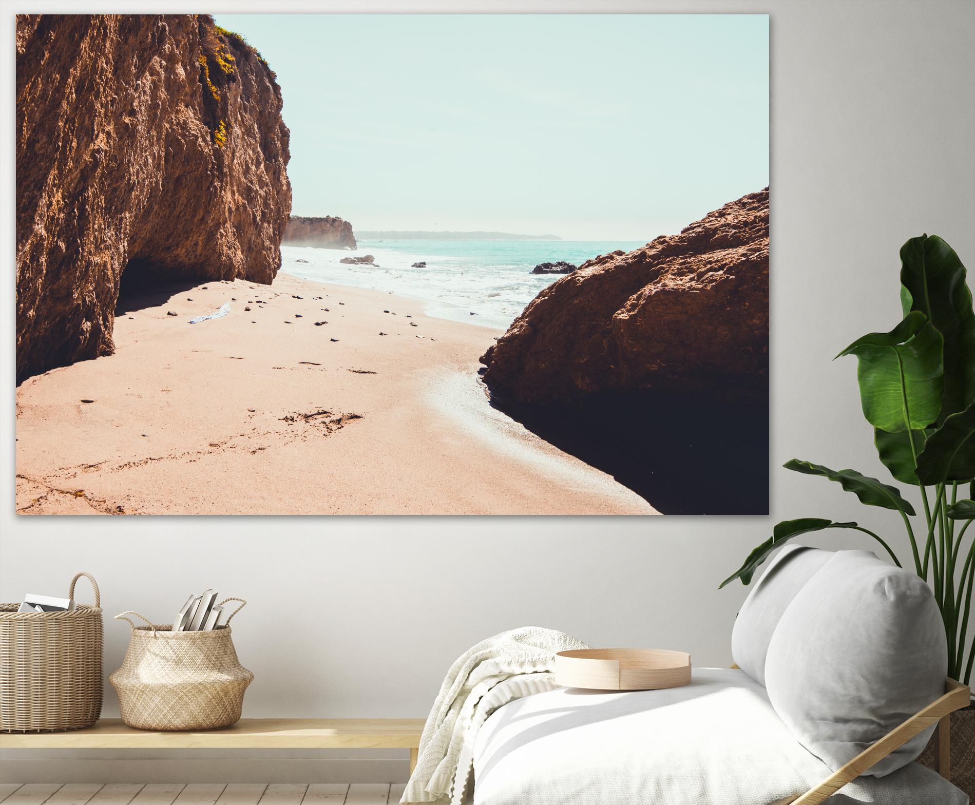 Perfect day by Pexels on GIANT ART - beige sea scene