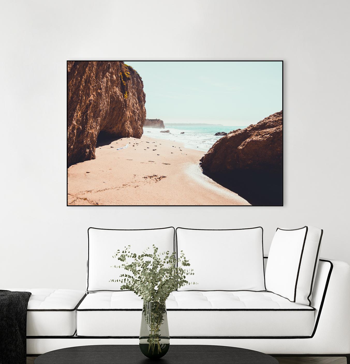 Perfect day by Pexels on GIANT ART - beige sea scene