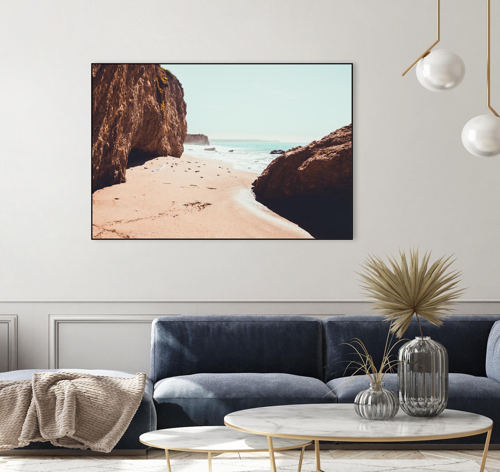 Perfect day by Pexels on GIANT ART - beige sea scene