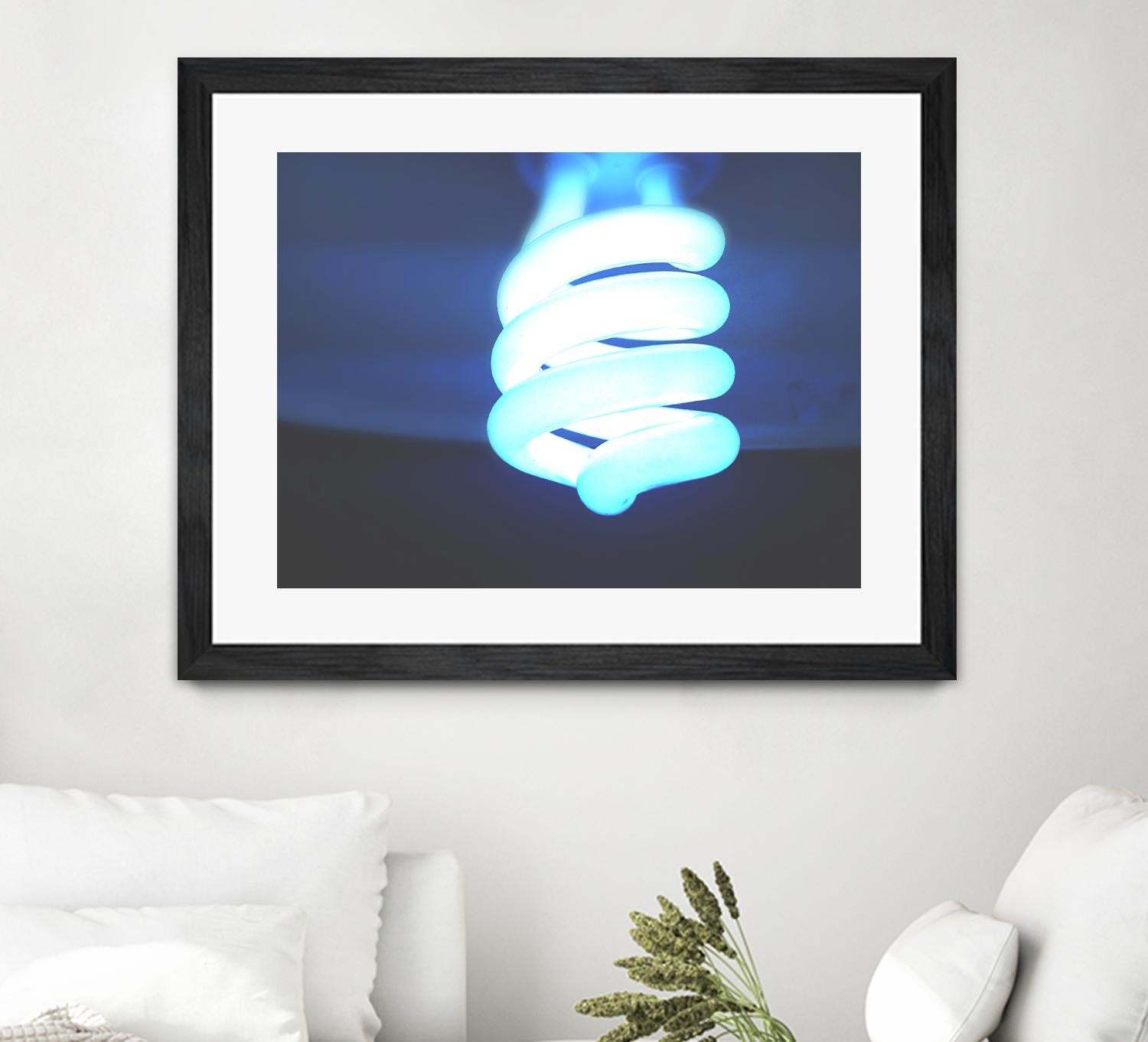 LED by Pexels on GIANT ART - white photo art