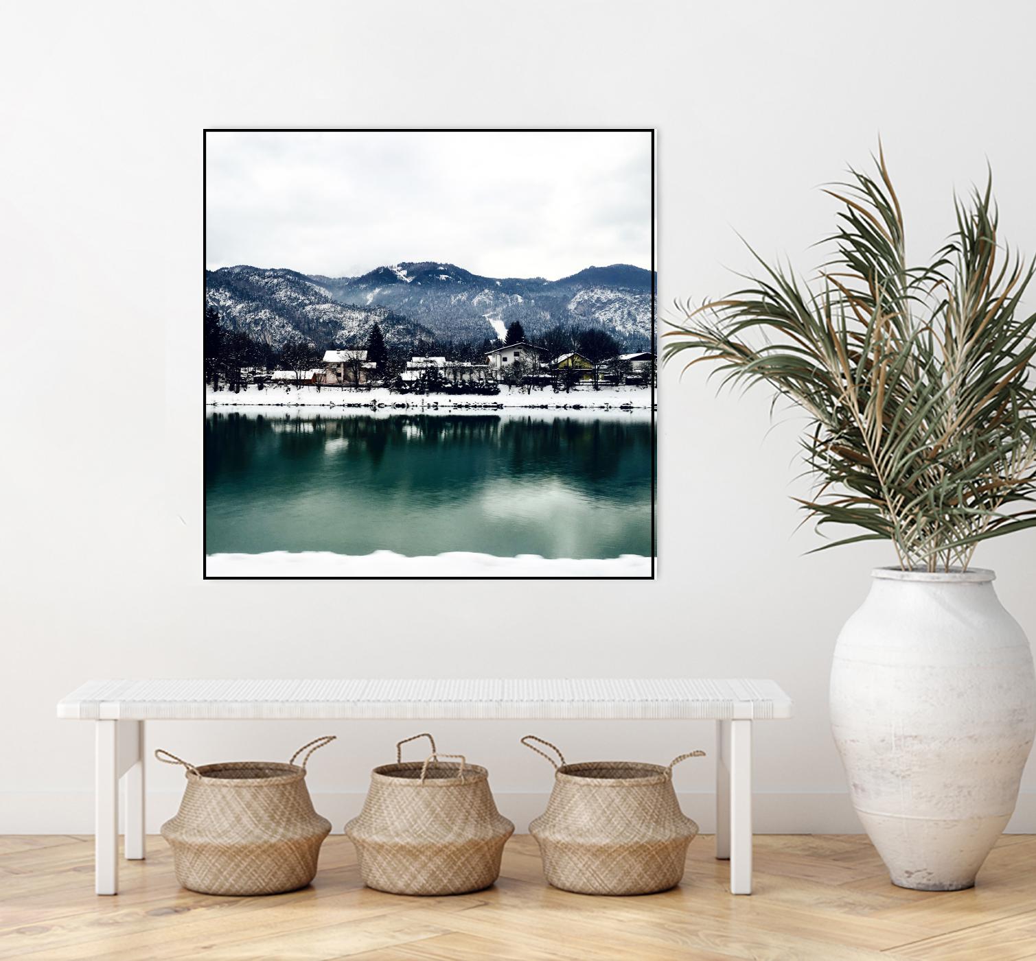 Winter paradise by Pexels on GIANT ART - green landscape