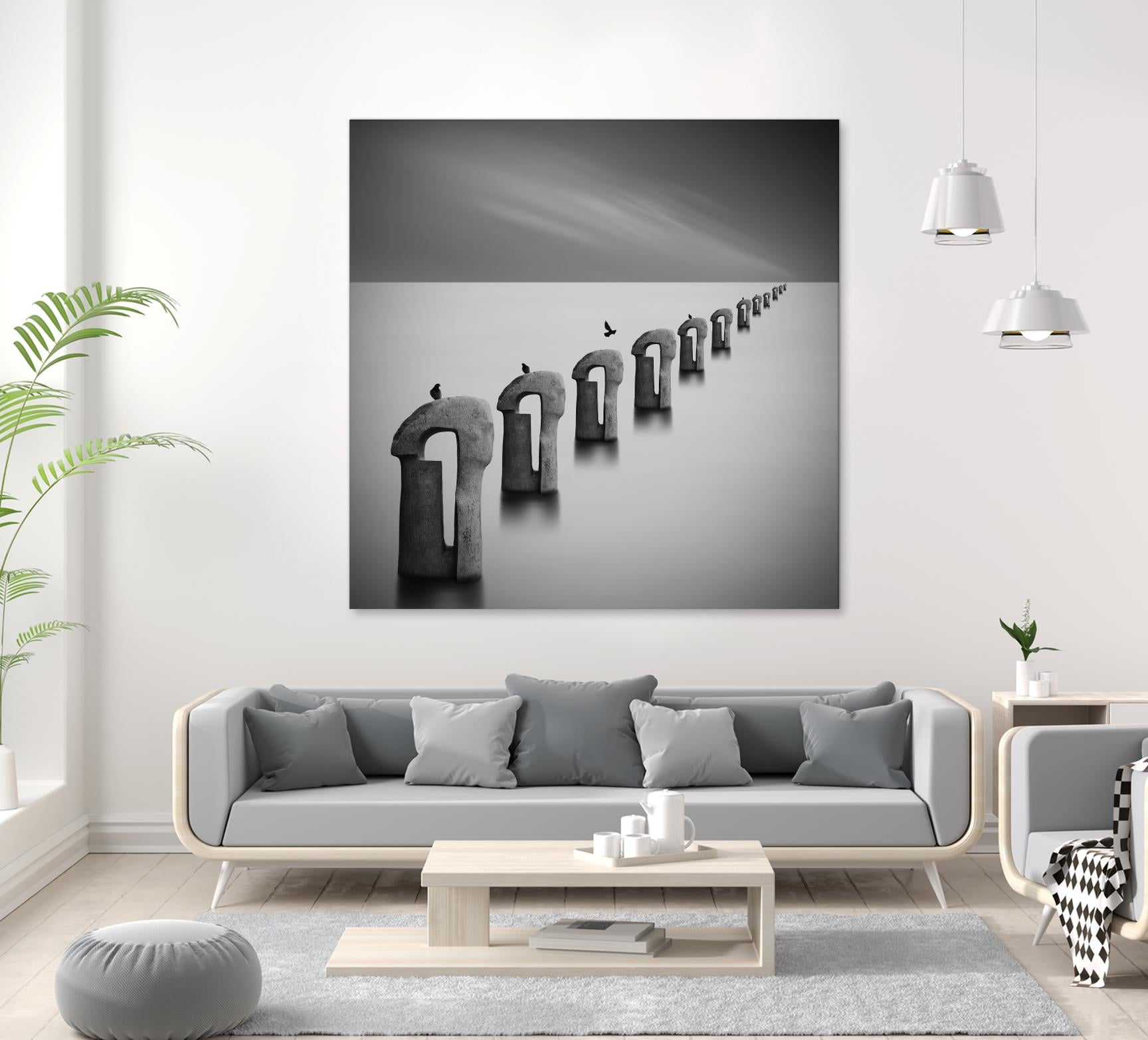 Horizon by Pexels on GIANT ART - white photo art