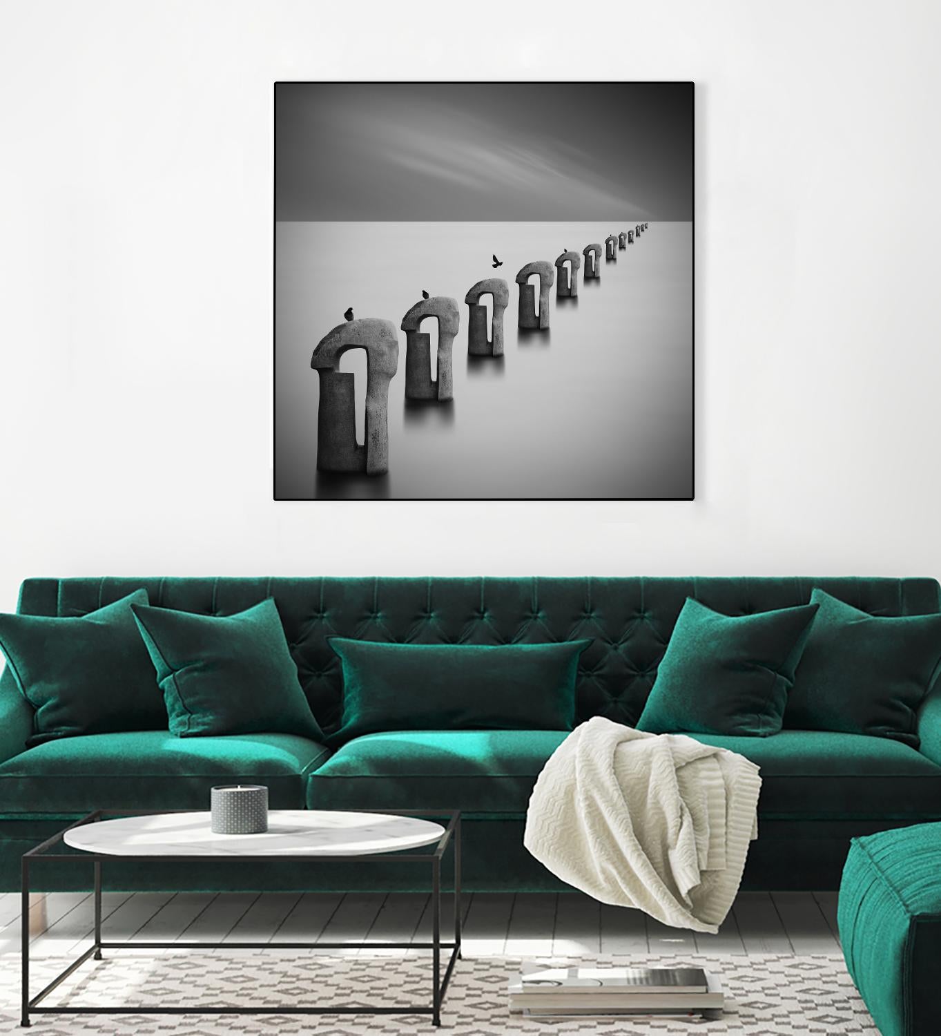 Horizon by Pexels on GIANT ART - white photo art