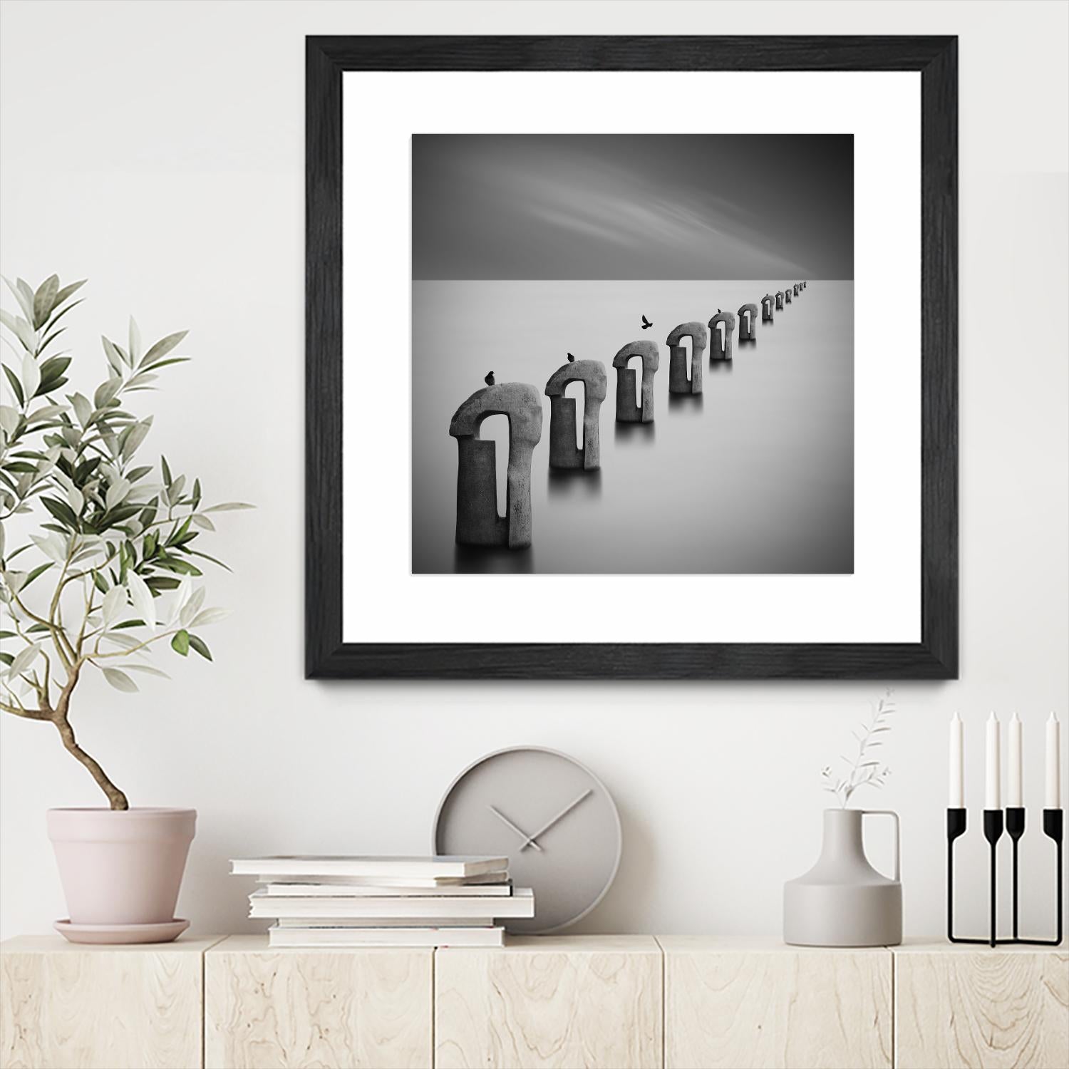 Horizon by Pexels on GIANT ART - white photo art