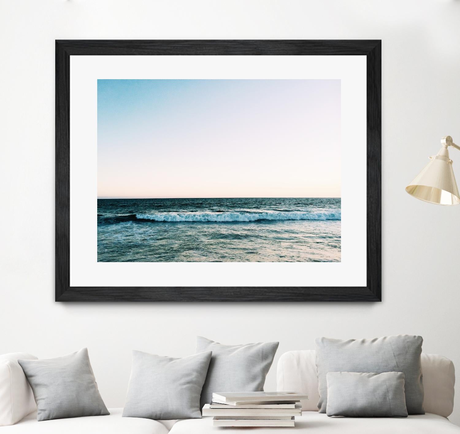 Ocean by Pexels on GIANT ART - white sea scene