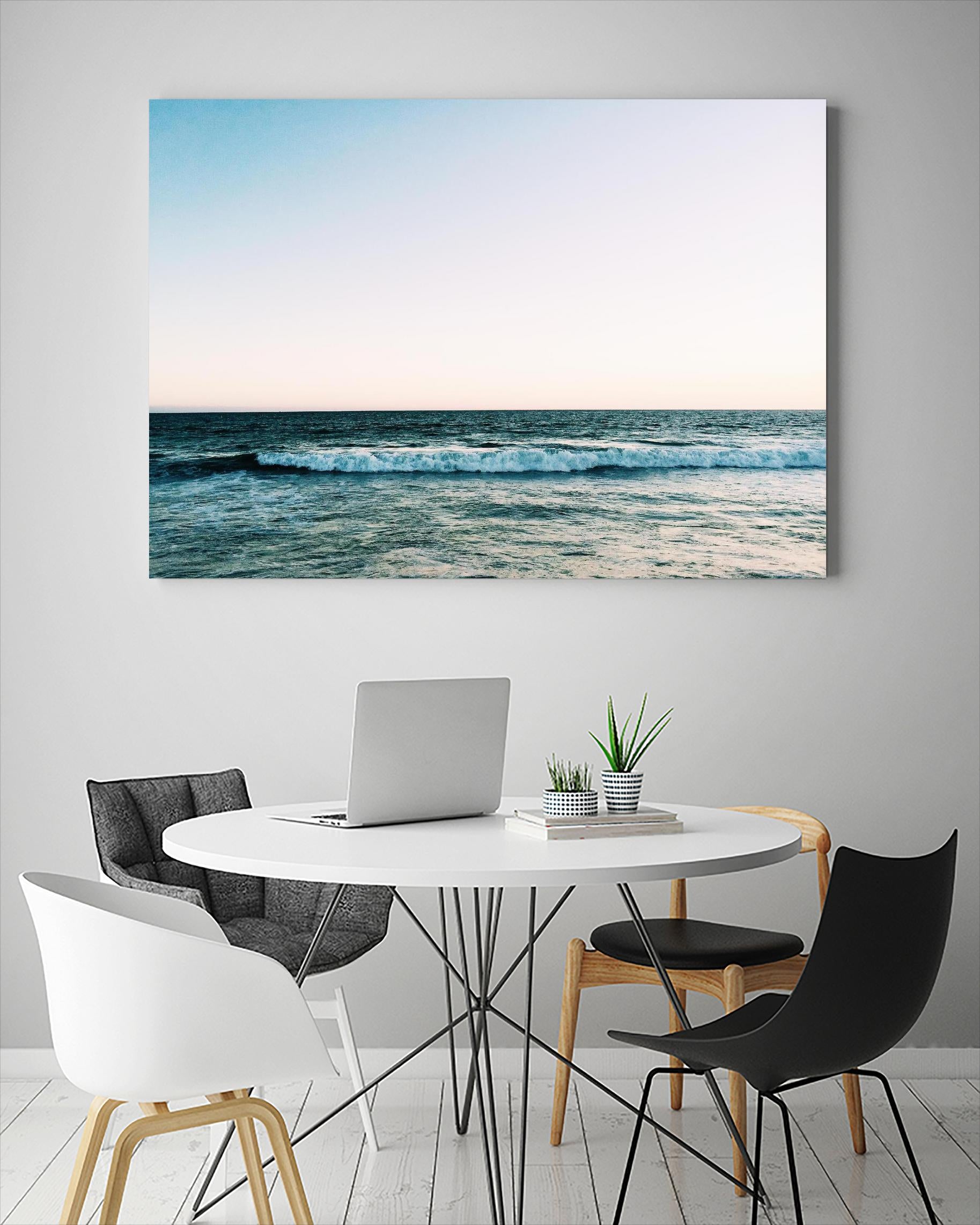 Ocean by Pexels on GIANT ART - white sea scene