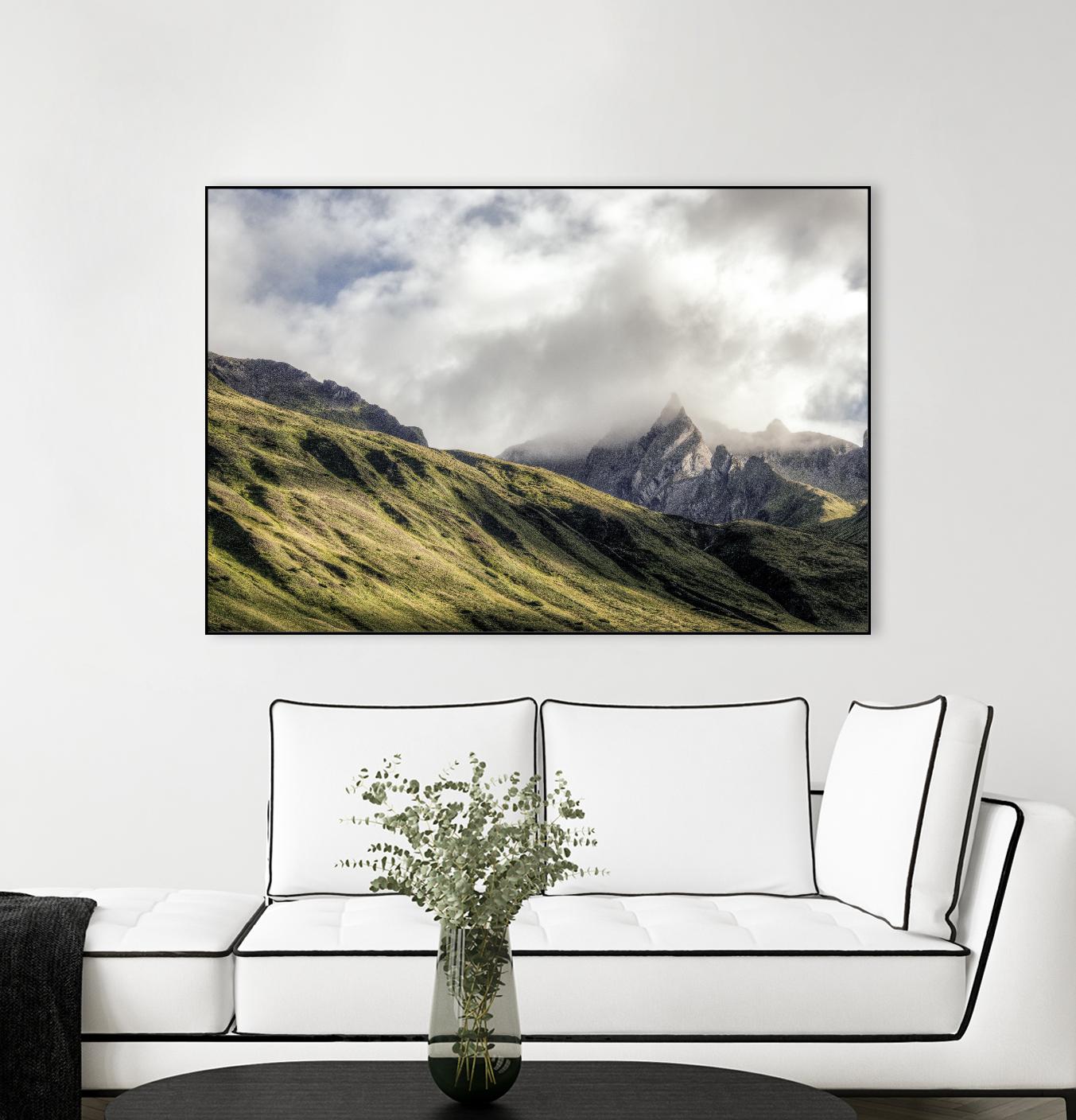 Green landscape by Pexels on GIANT ART - white landscape