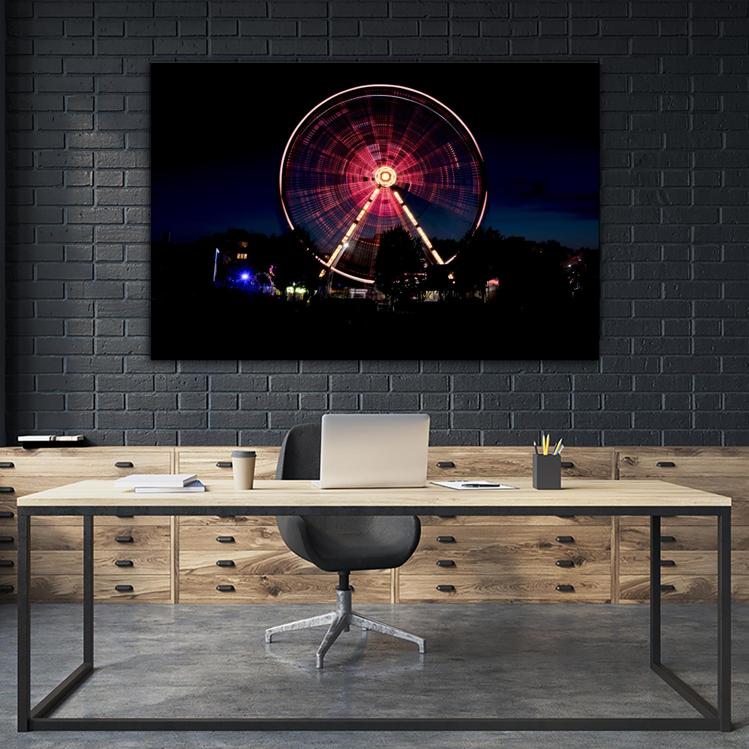 Big Wheel by Pexels on GIANT ART - black leisure