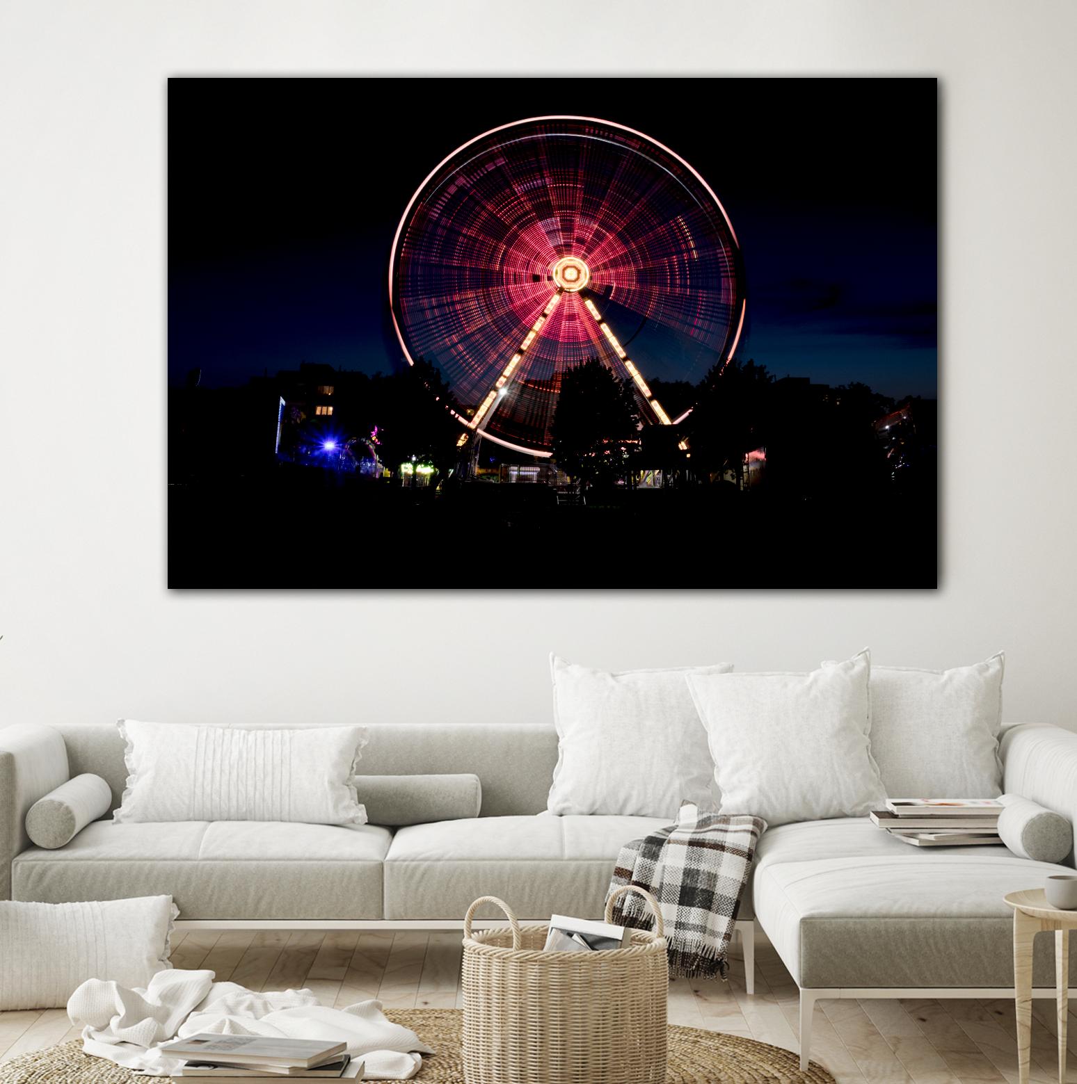 Big Wheel by Pexels on GIANT ART - black leisure