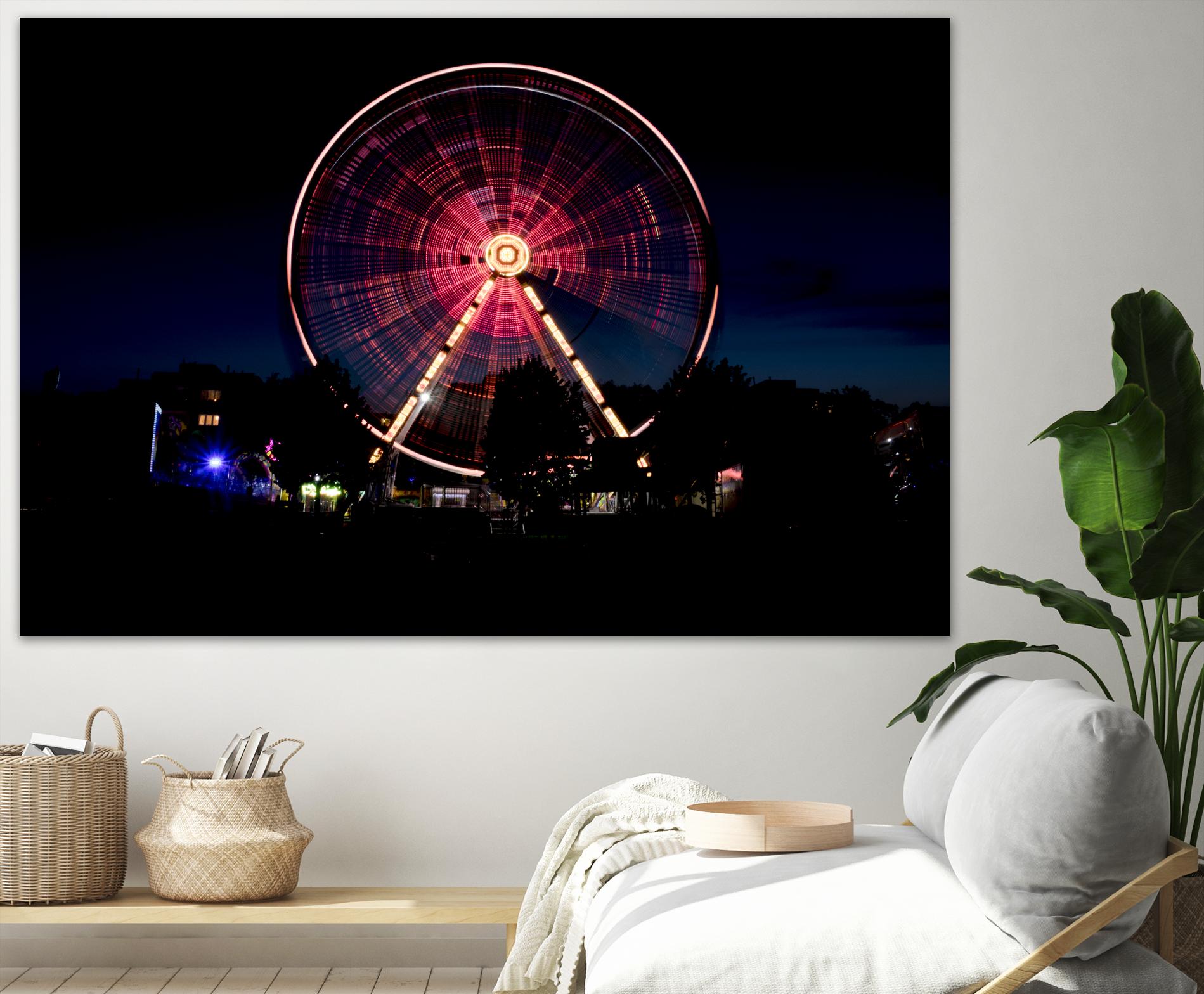 Big Wheel by Pexels on GIANT ART - black leisure