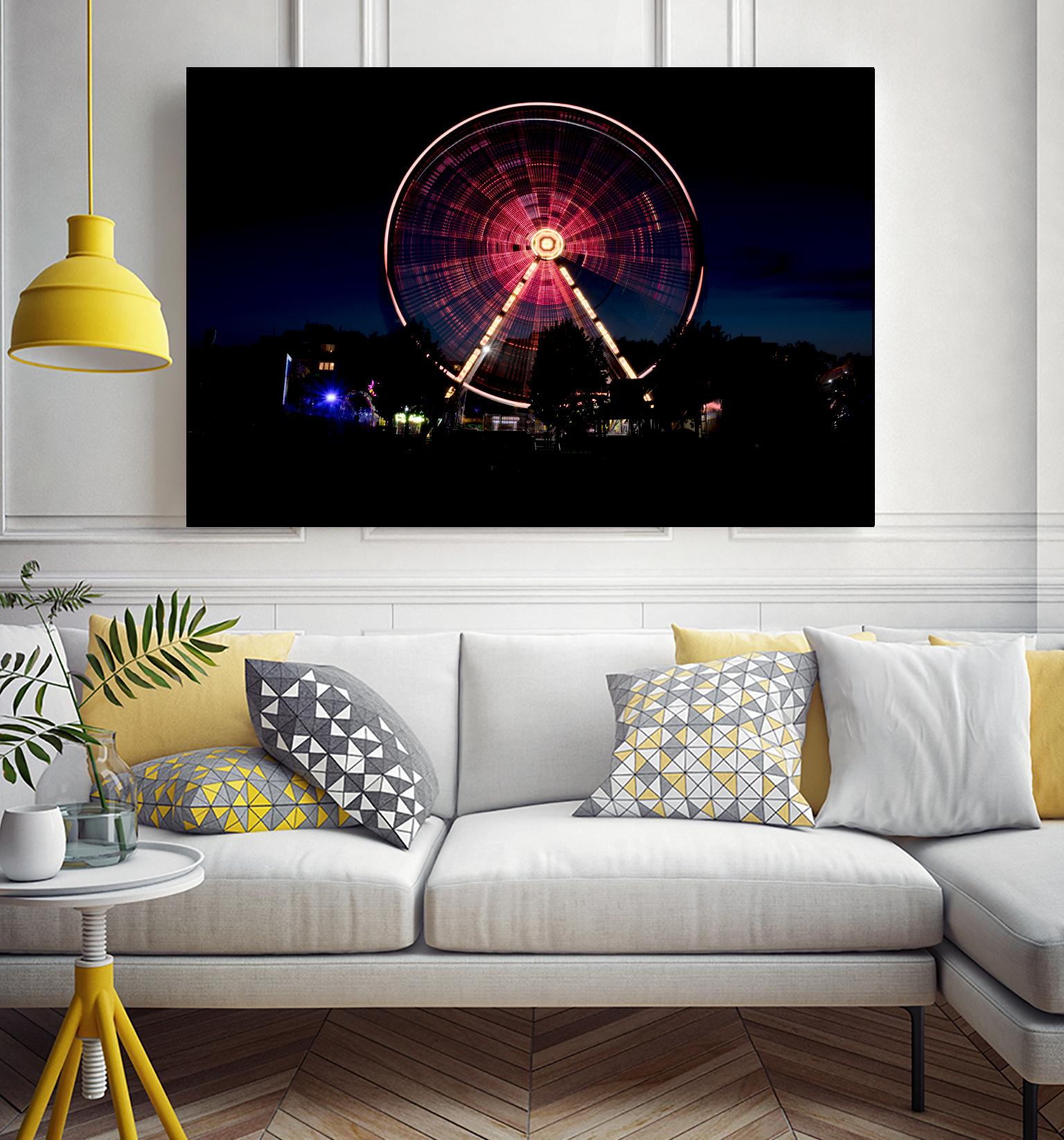 Big Wheel by Pexels on GIANT ART - black leisure