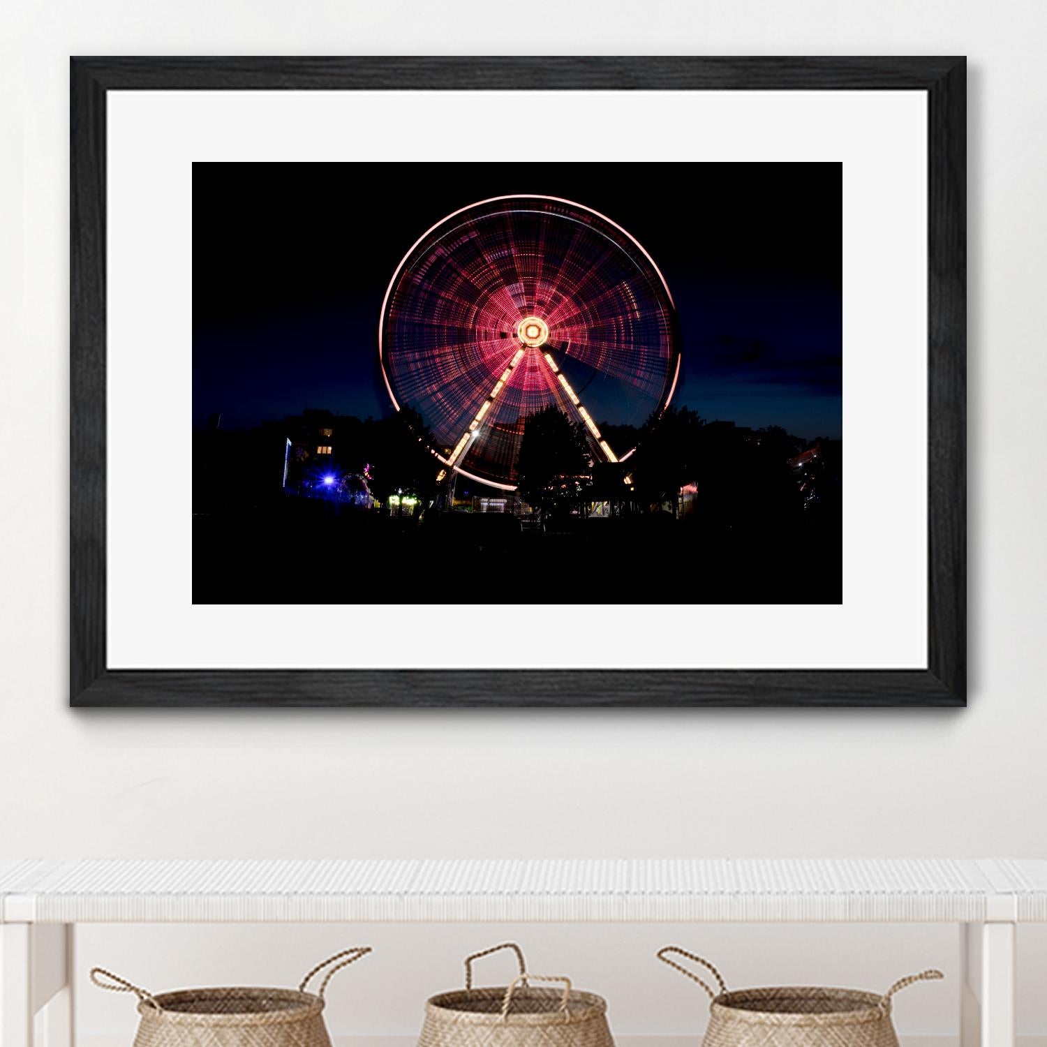 Big Wheel by Pexels on GIANT ART - black leisure