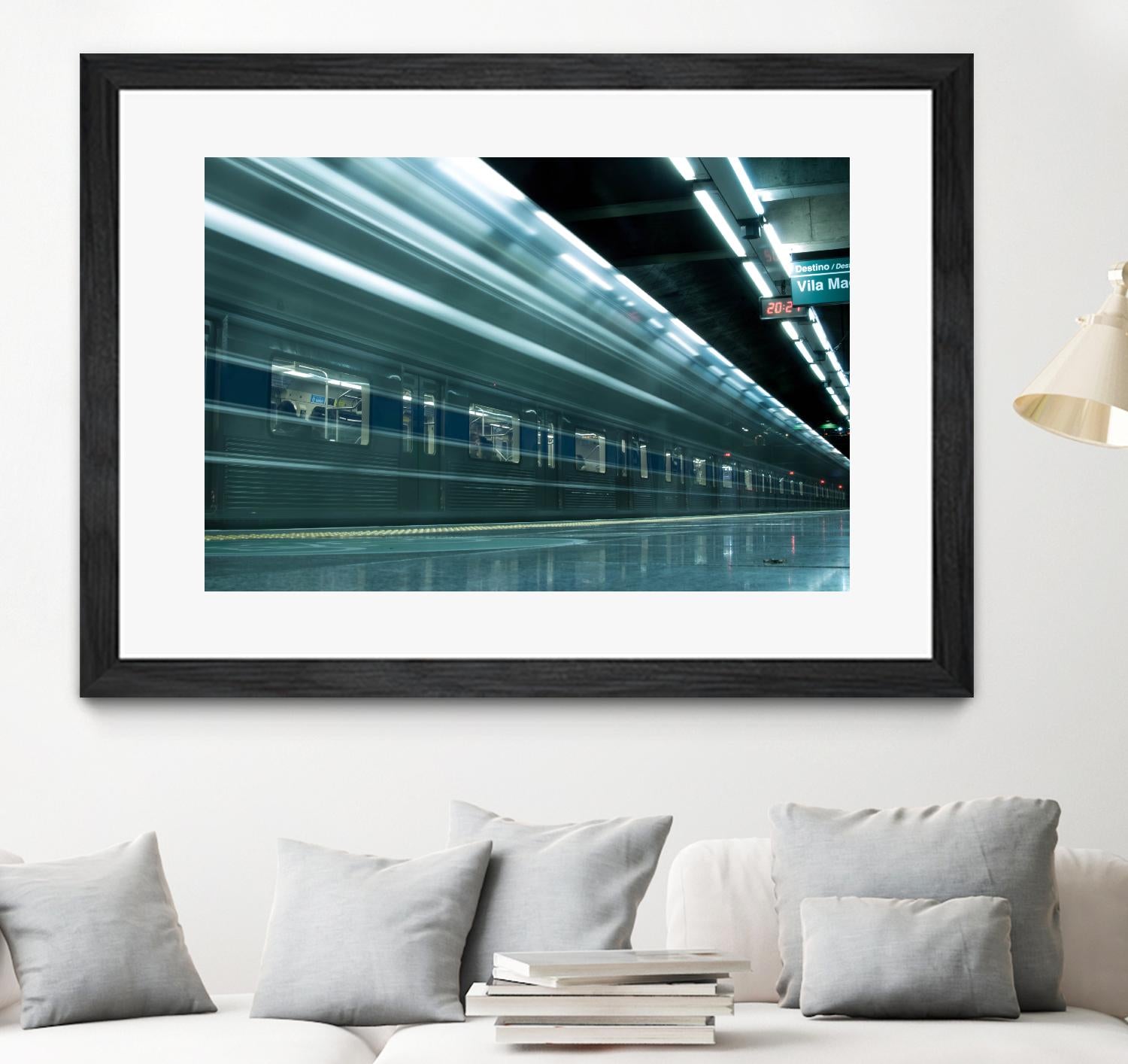 Fast Metro by Pexels on GIANT ART - white photo art