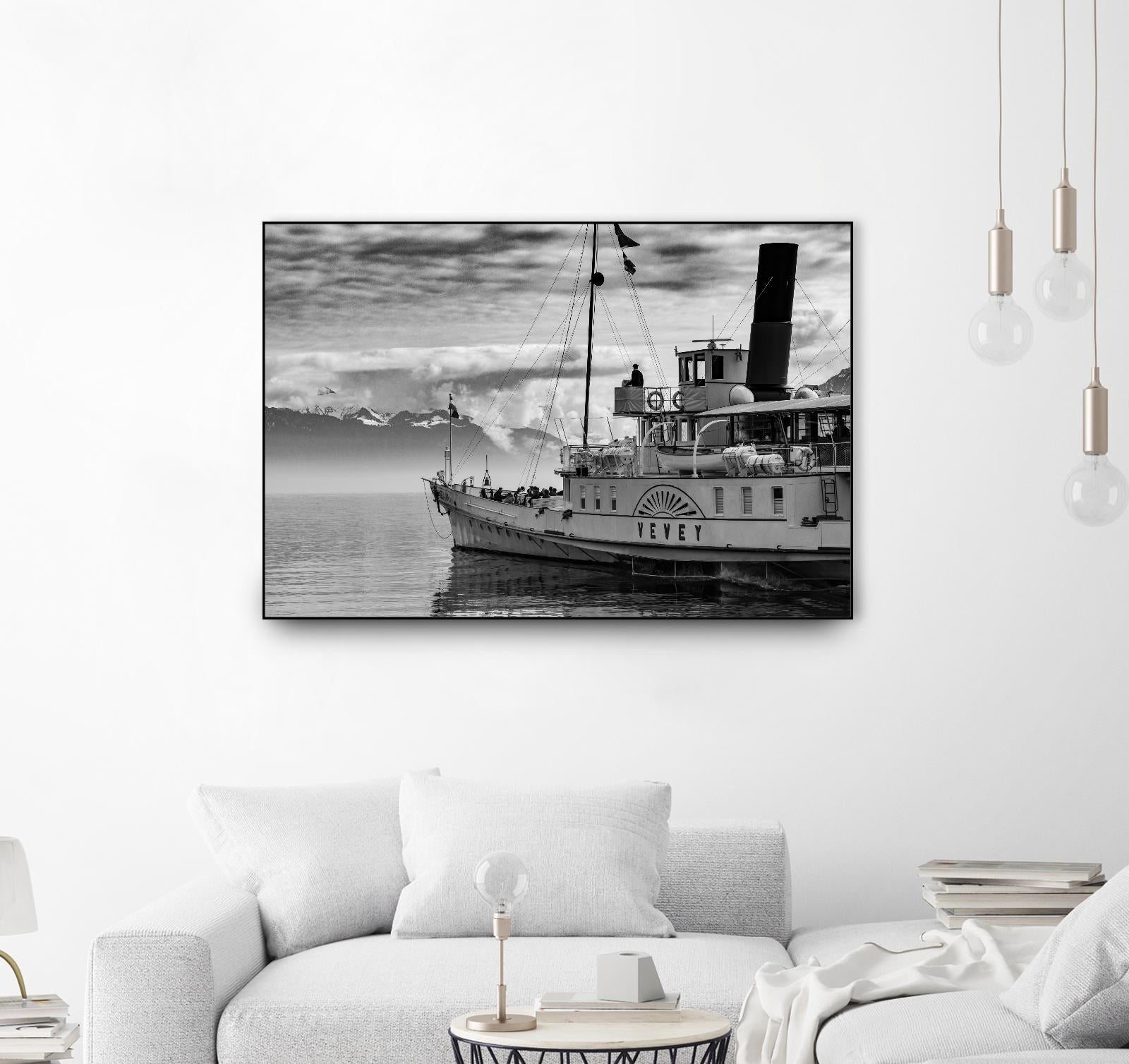 Vevey by Pexels on GIANT ART - white nautical