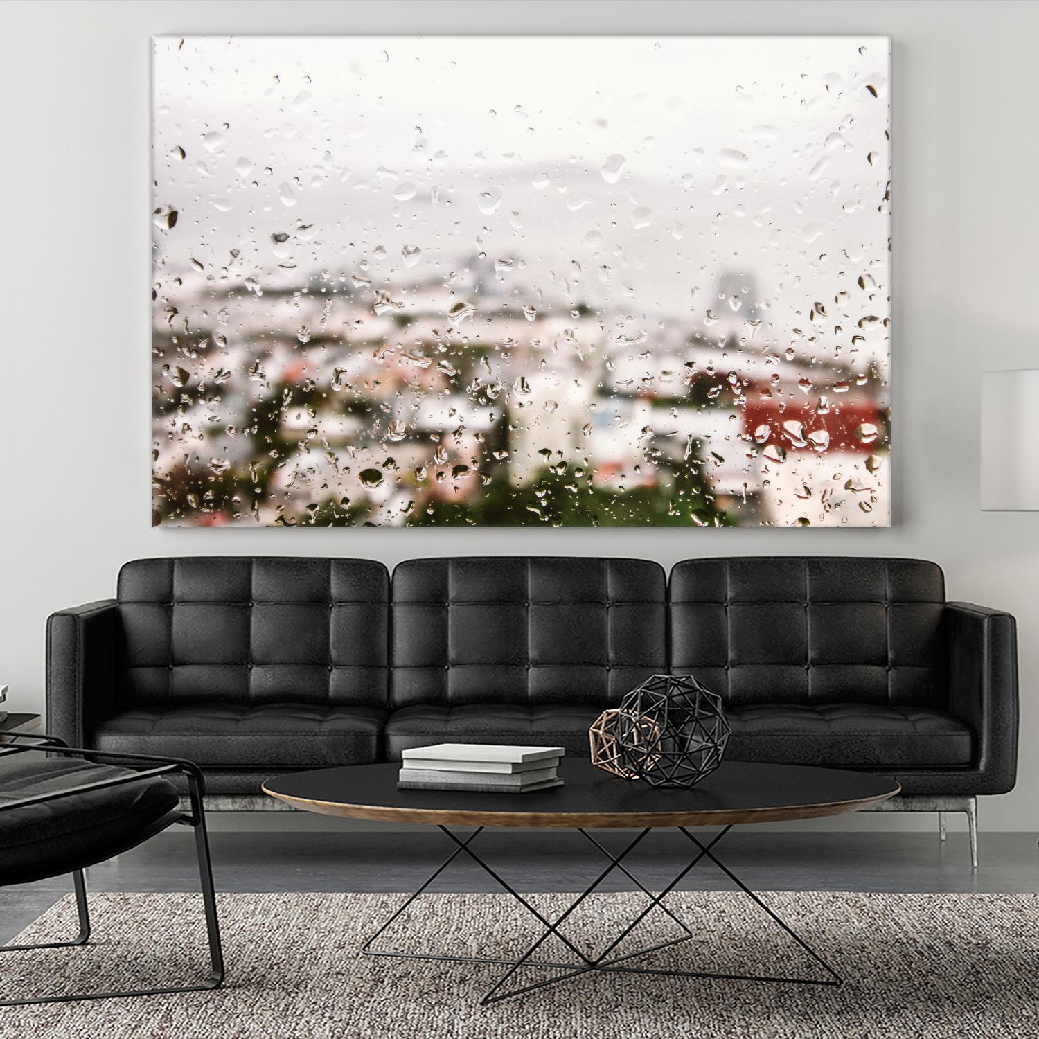 Blurry view by Pexels on GIANT ART - red photo art