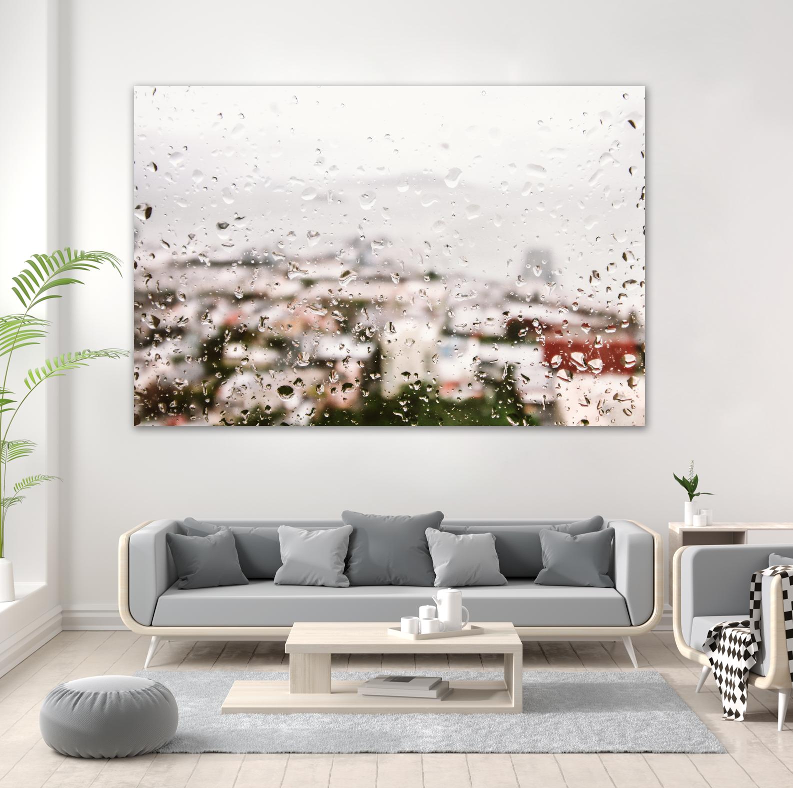 Blurry view by Pexels on GIANT ART - red photo art