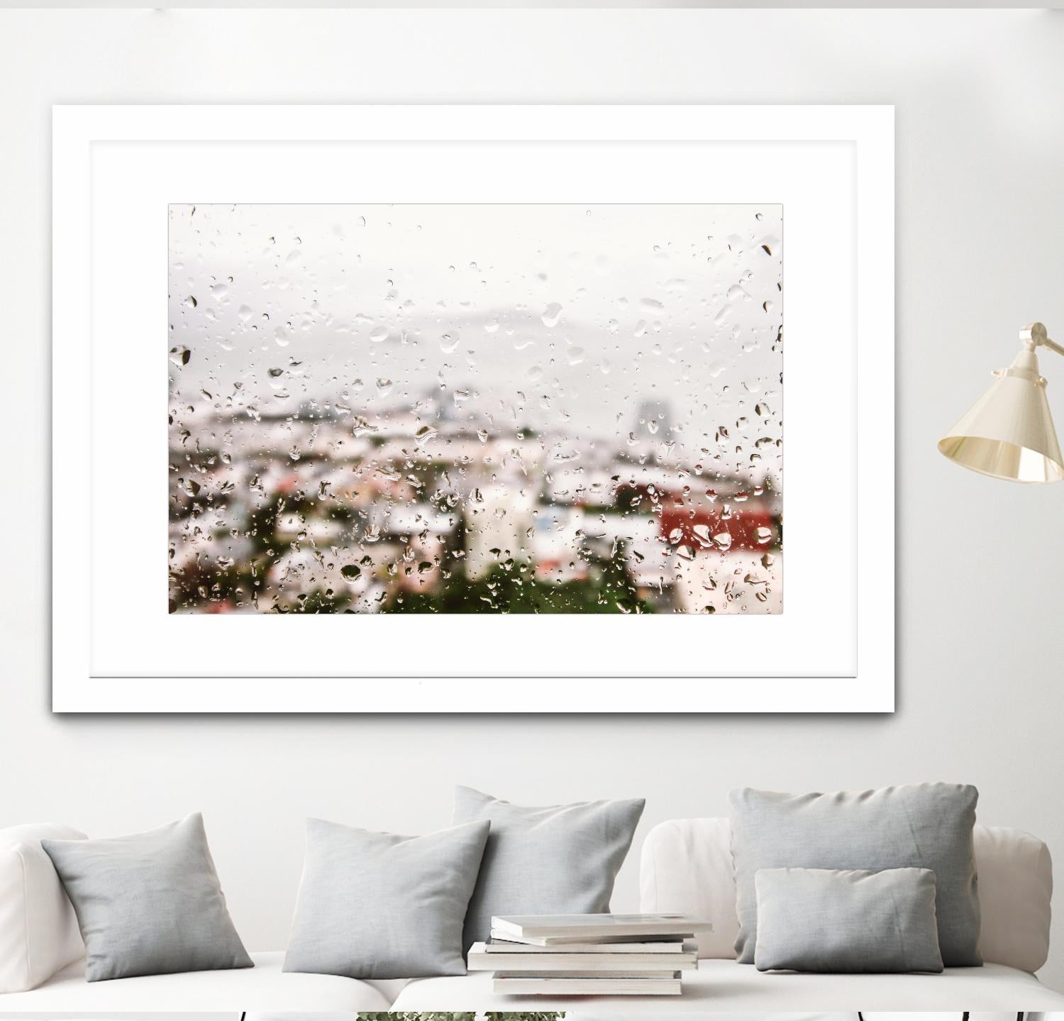 Blurry view by Pexels on GIANT ART - red photo art