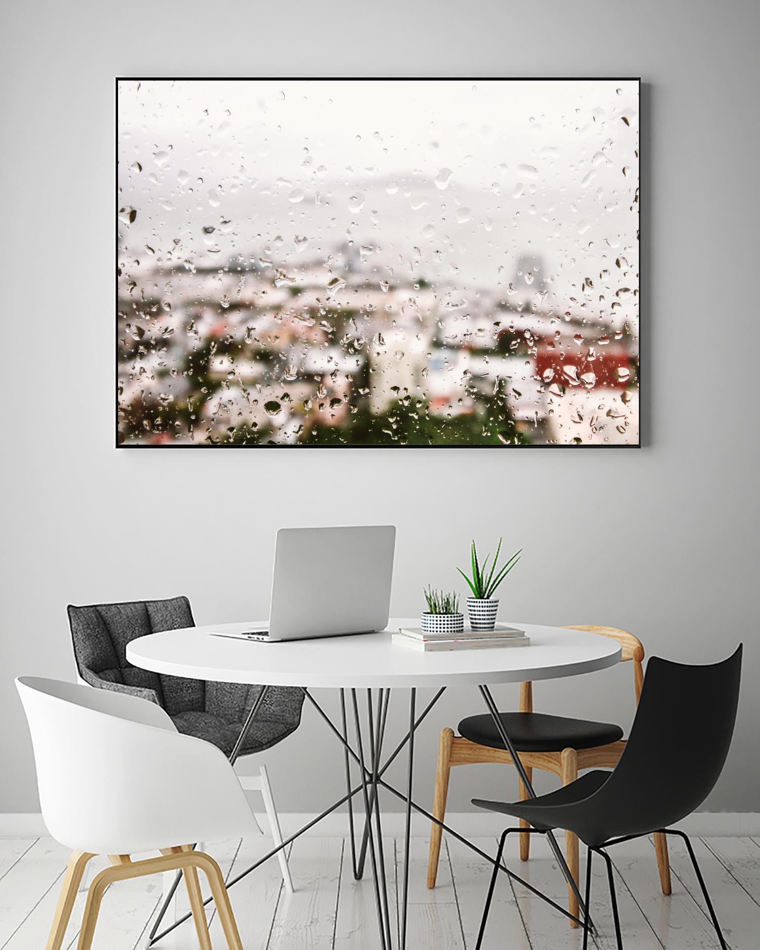 Blurry view by Pexels on GIANT ART - red photo art