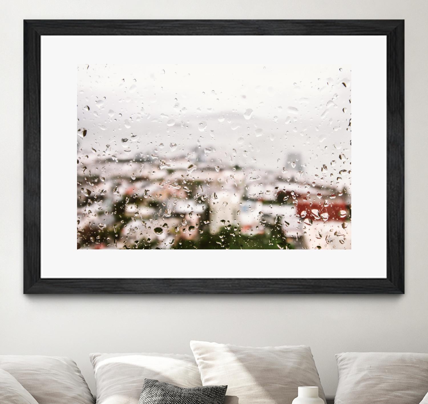 Blurry view by Pexels on GIANT ART - red photo art