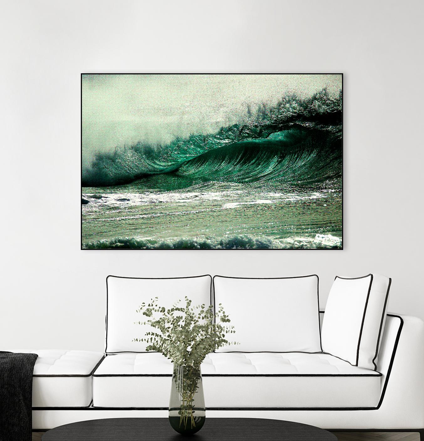 Broken waves by Pexels on GIANT ART - white sea scene