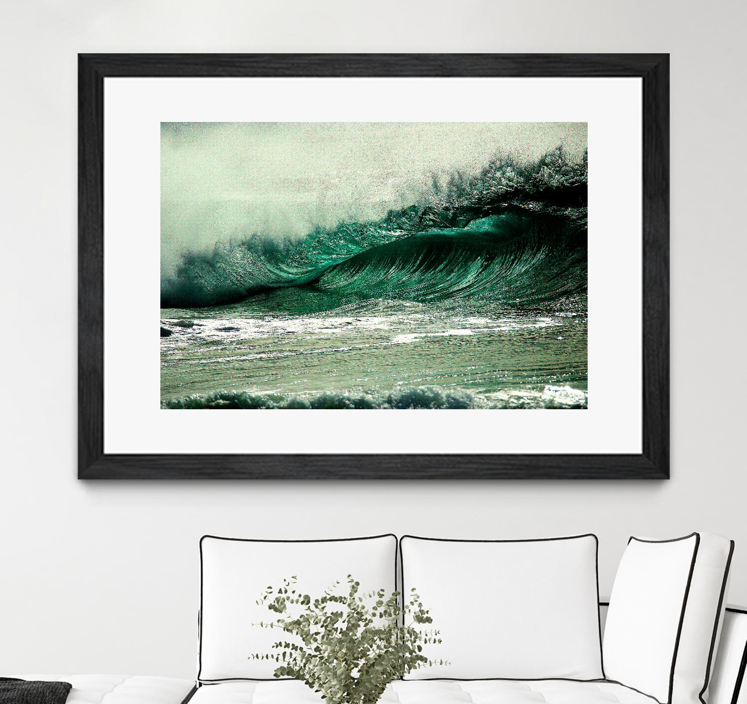 Broken waves by Pexels on GIANT ART - white sea scene