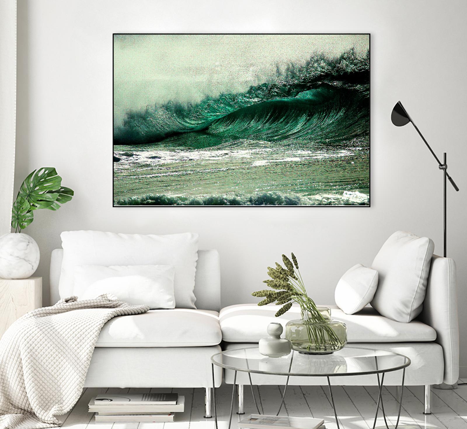 Broken waves by Pexels on GIANT ART - white sea scene