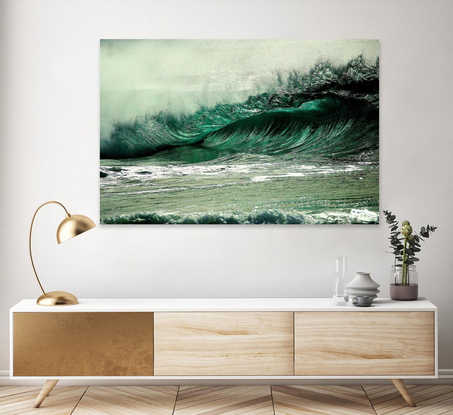 Broken waves by Pexels on GIANT ART - white sea scene