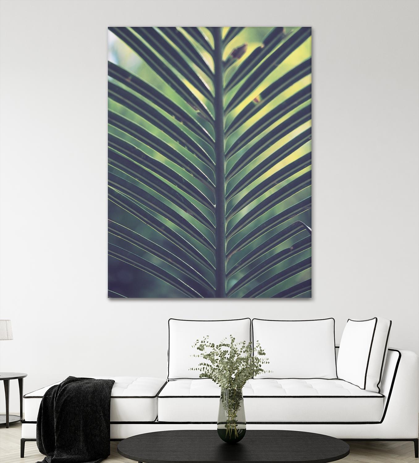 Leaf by Pexels on GIANT ART - yellow tropical