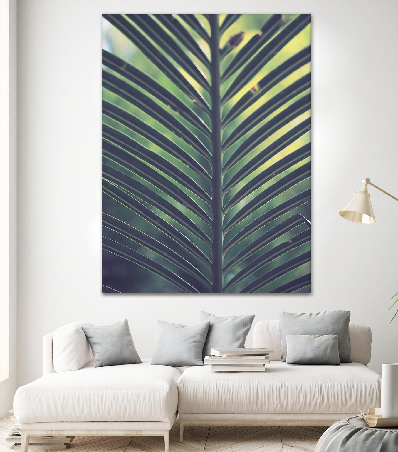 Leaf by Pexels on GIANT ART - yellow tropical