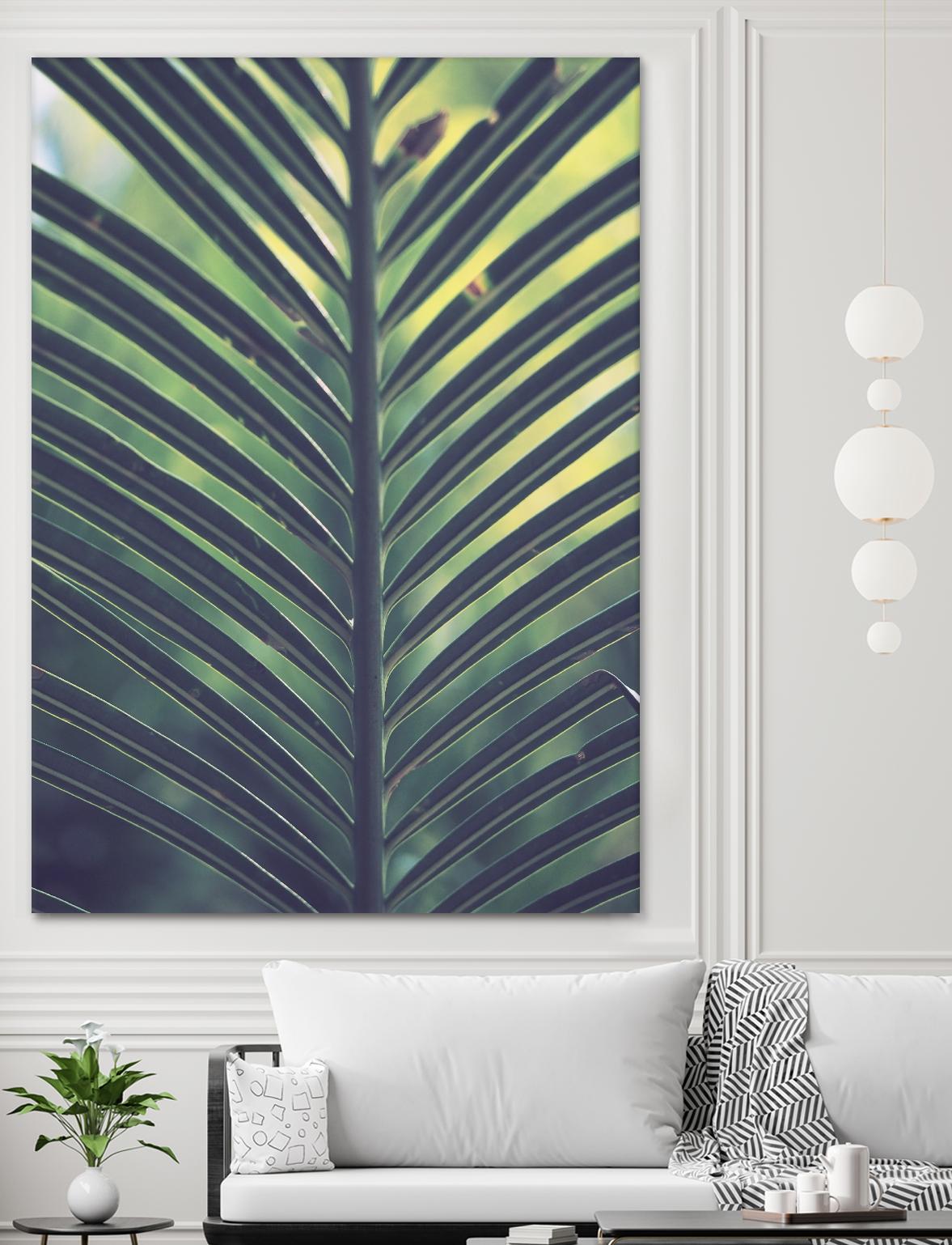 Leaf by Pexels on GIANT ART - yellow tropical