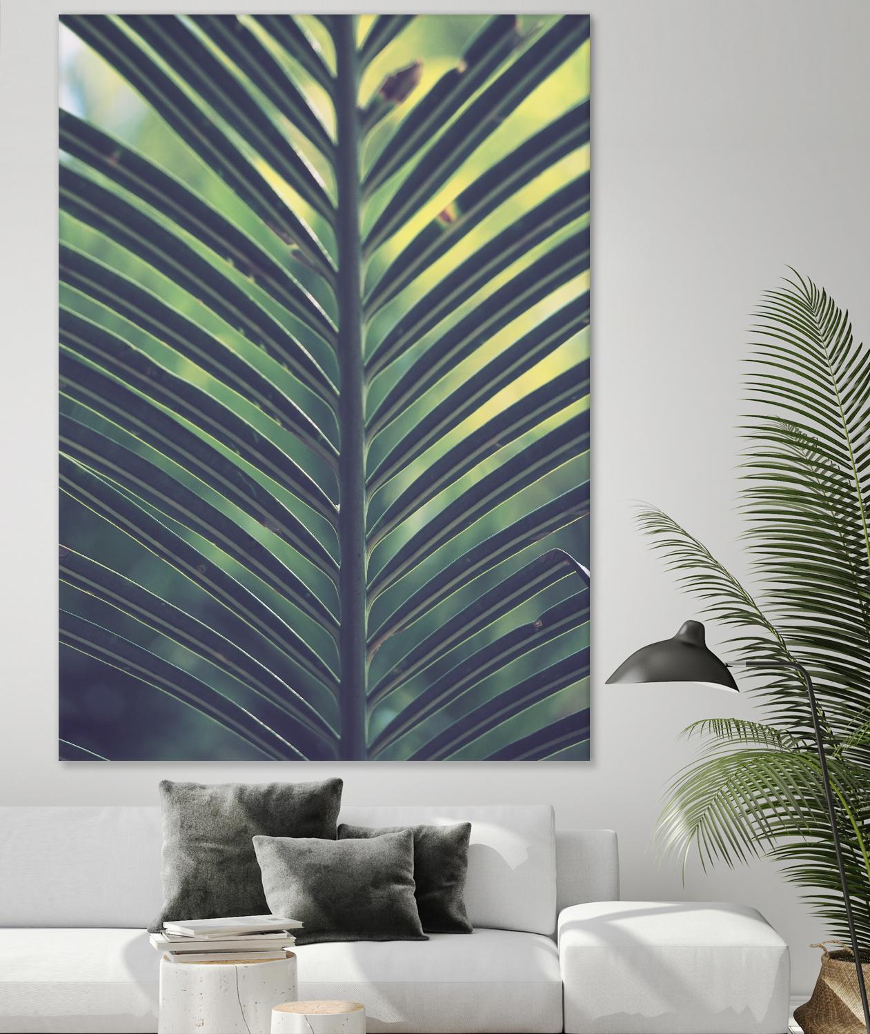 Leaf by Pexels on GIANT ART - yellow tropical